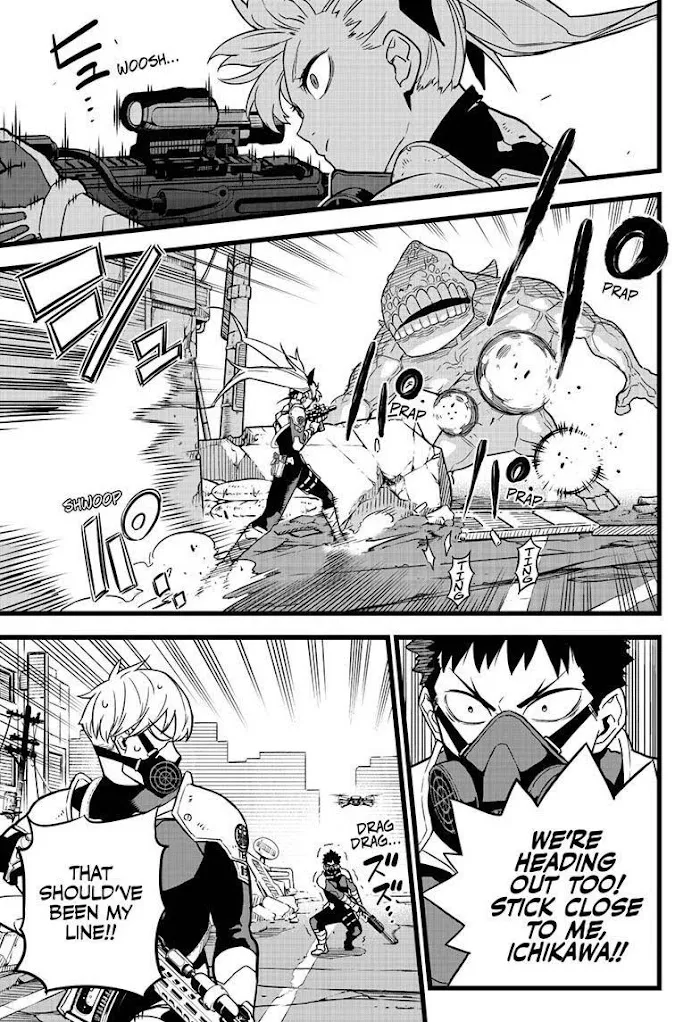 Read Kaiju No. 8 chapter 5 image 9 on Lezhin