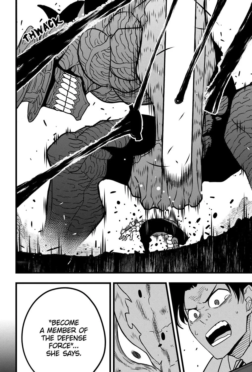 Read Kaiju No. 8 chapter 50 image 30 on Lezhin