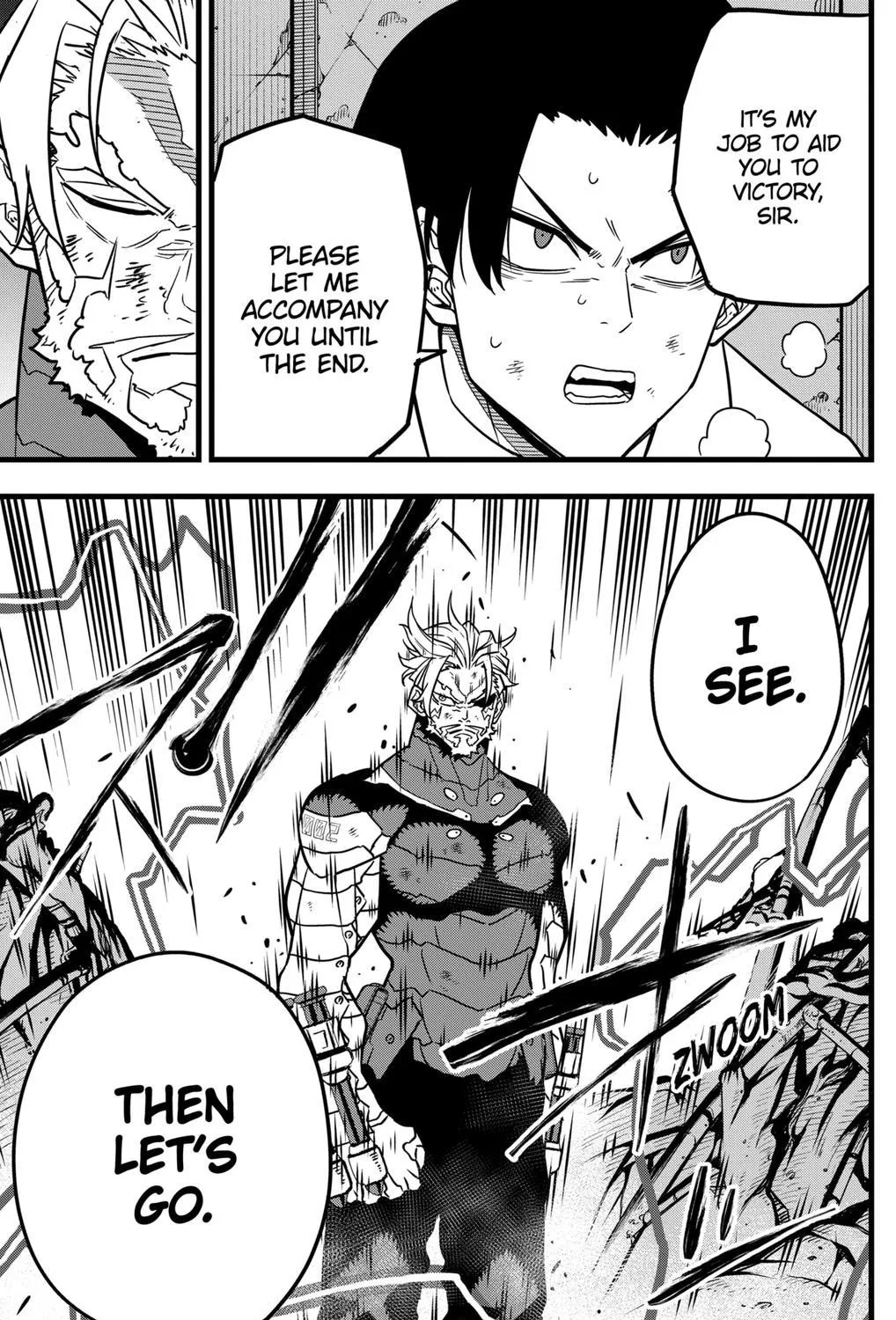 Read Kaiju No. 8 chapter 50 image 4 on Lezhin