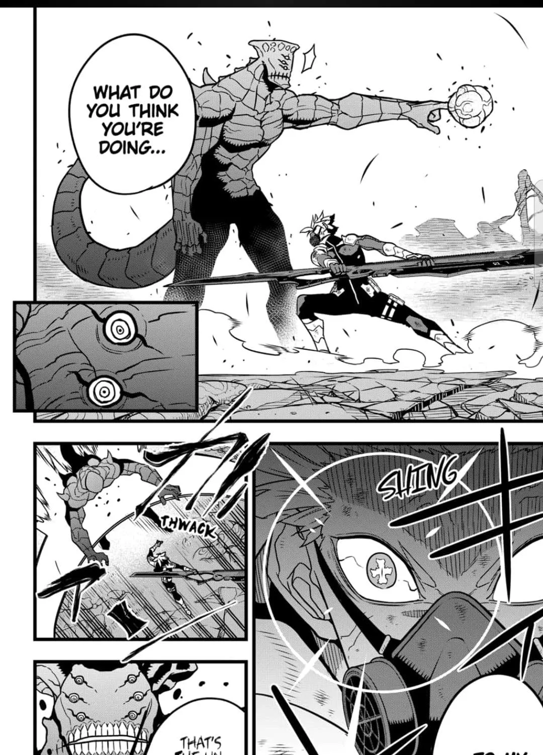 Read Kaiju No. 8 chapter 52 image 16 on Lezhin