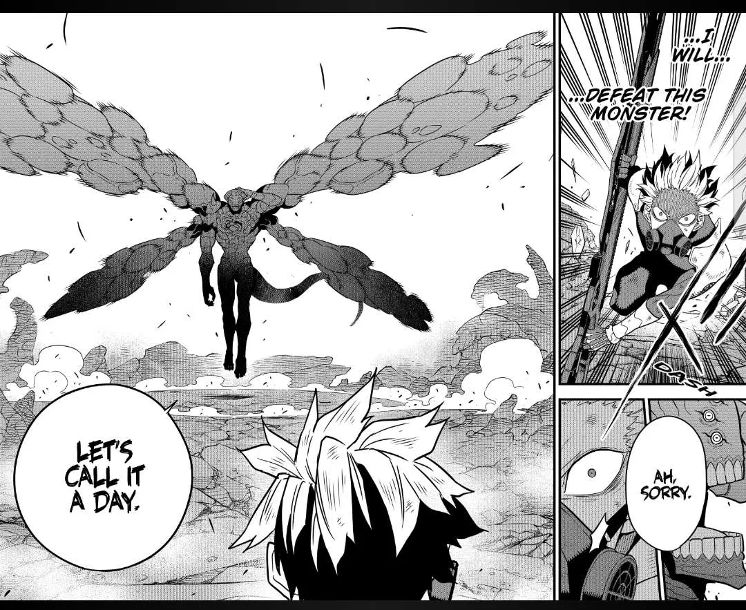 Read Kaiju No. 8 chapter 52 image 20 on Lezhin