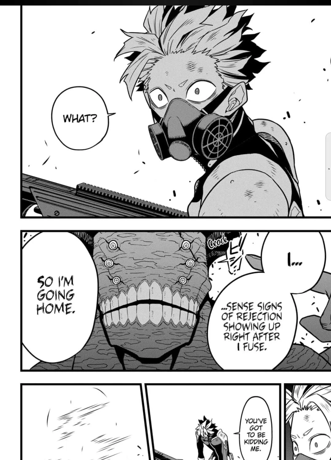 Read Kaiju No. 8 chapter 52 image 21 on Lezhin