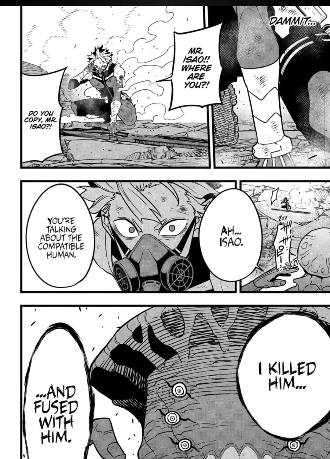 Read Kaiju No. 8 chapter 52 image 8 on Lezhin
