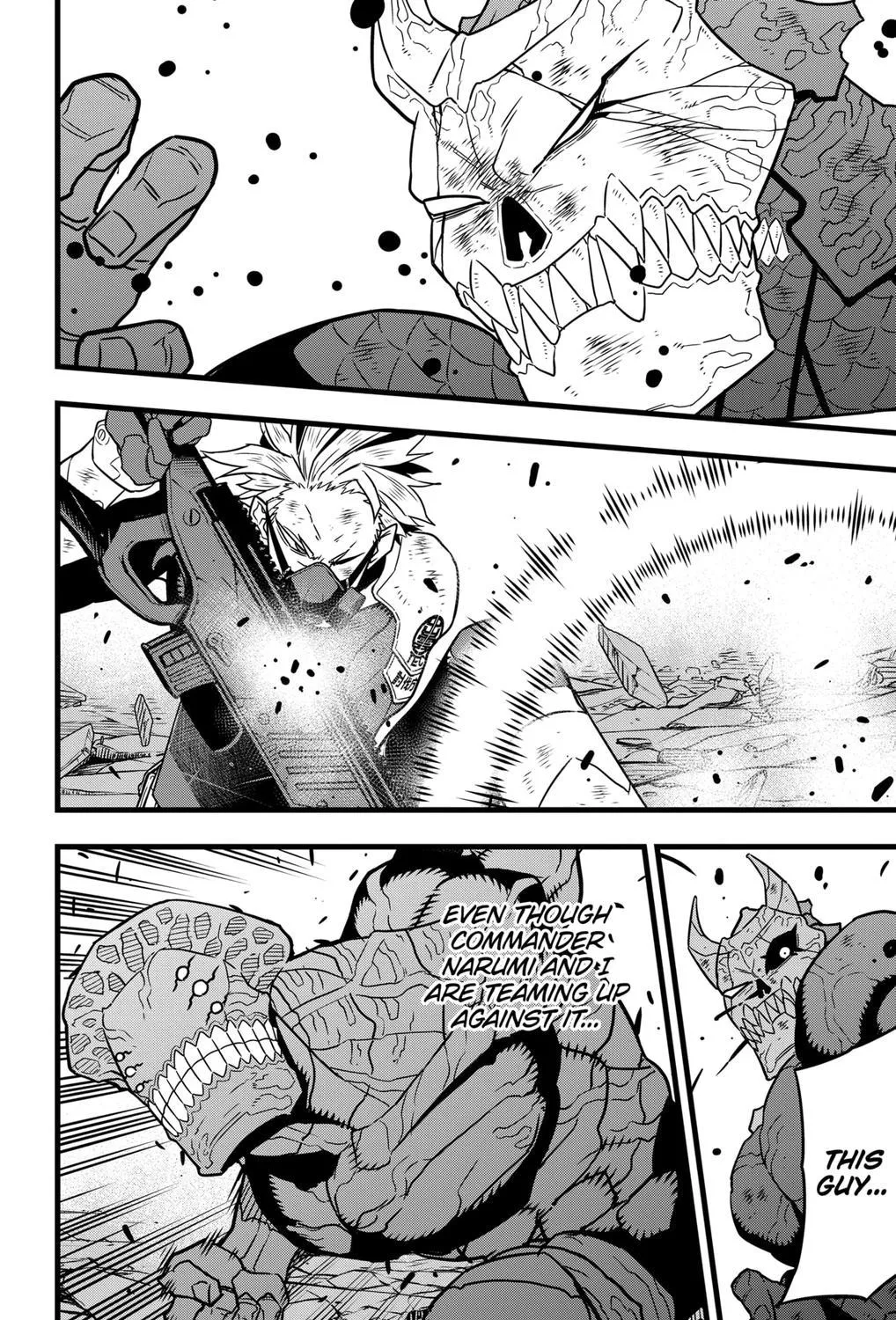 Read Kaiju No. 8 chapter 53 image 3 on Lezhin