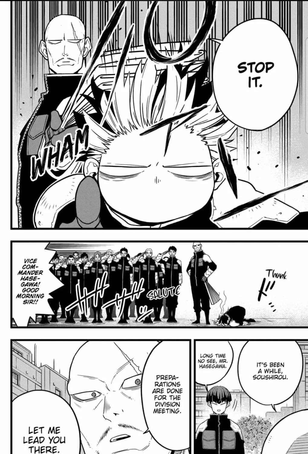 Read Kaiju No. 8 chapter 57 image 19 on Lezhin