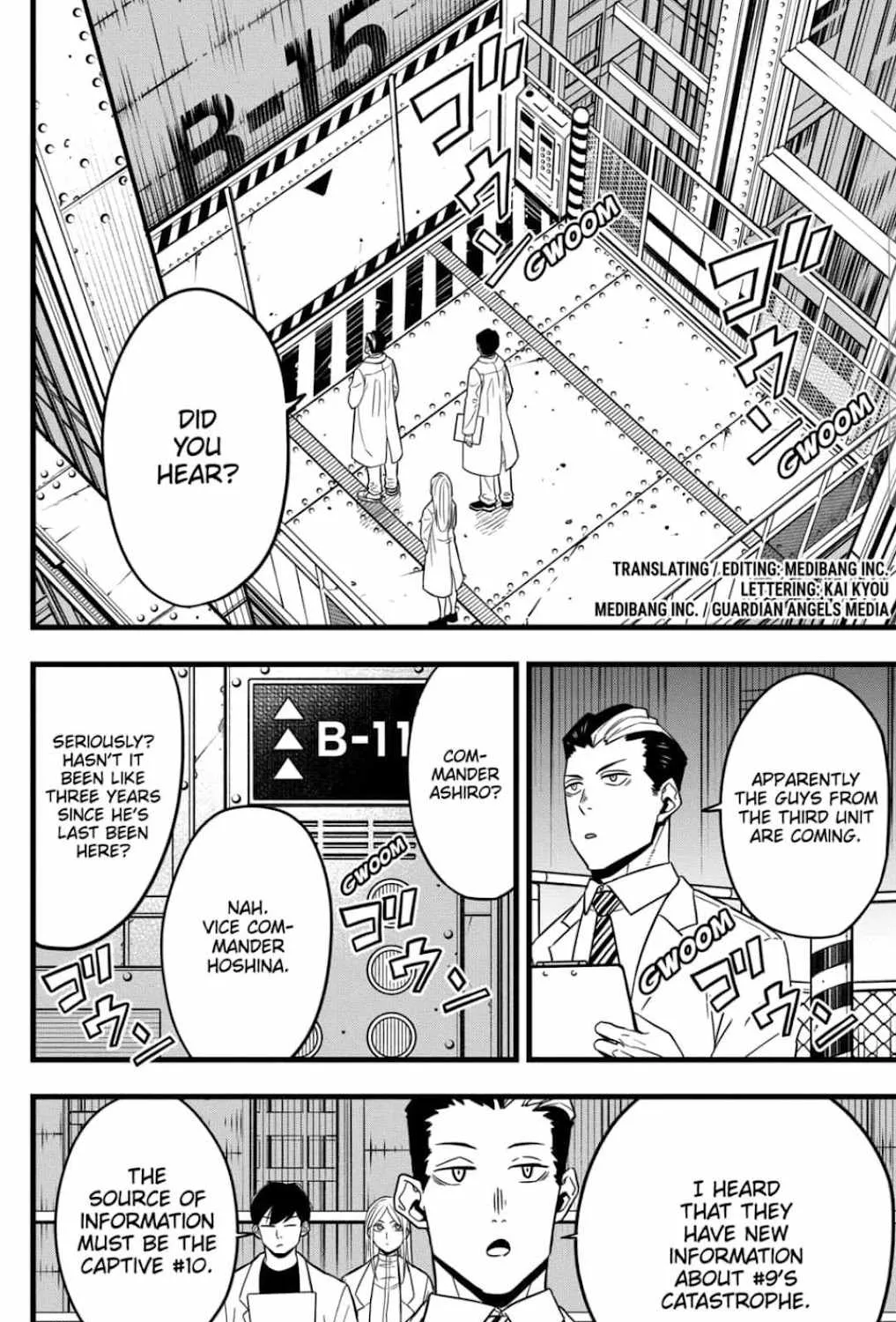 Read Kaiju No. 8 chapter 57 image 2 on Lezhin