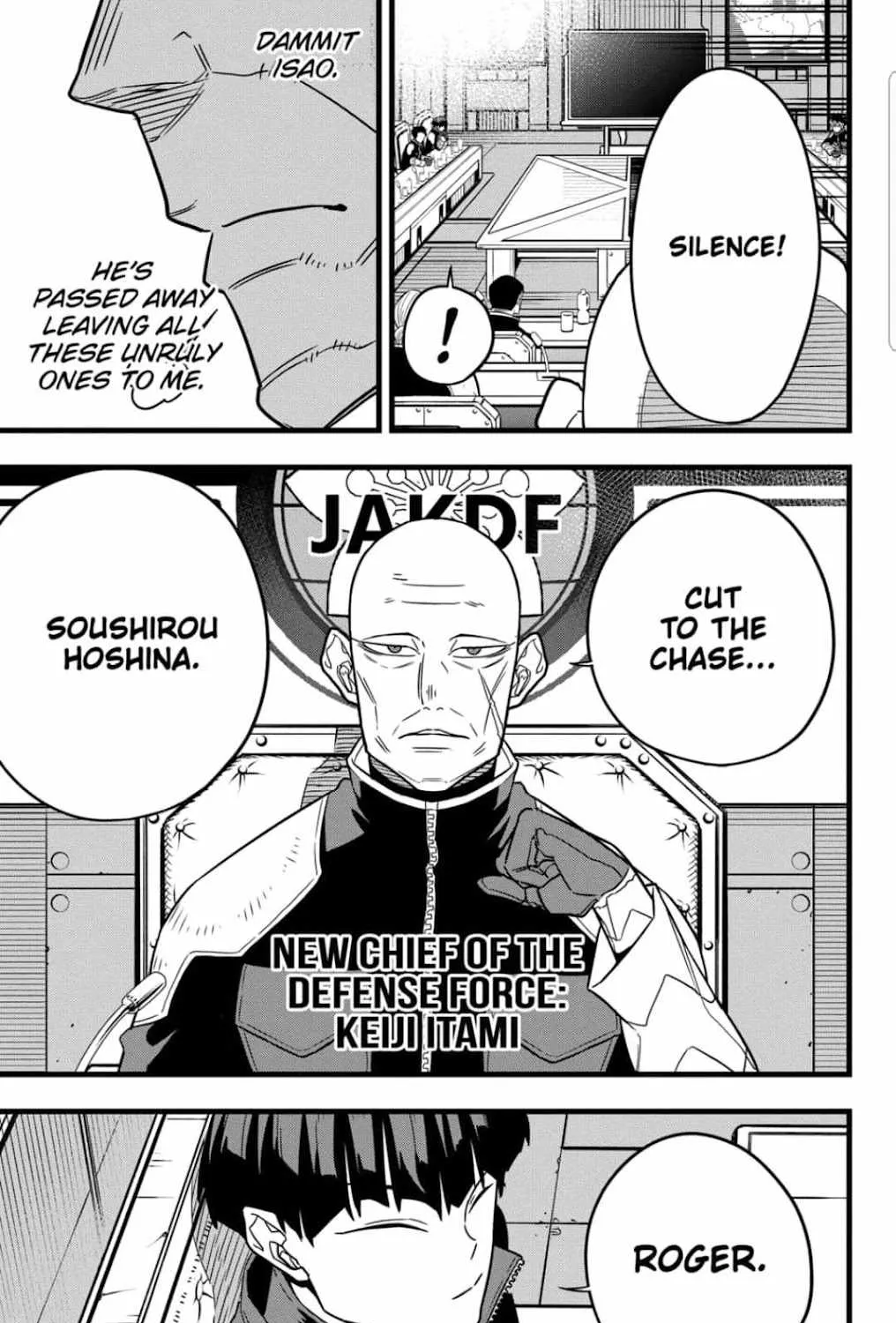 Read Kaiju No. 8 chapter 57 image 29 on Lezhin