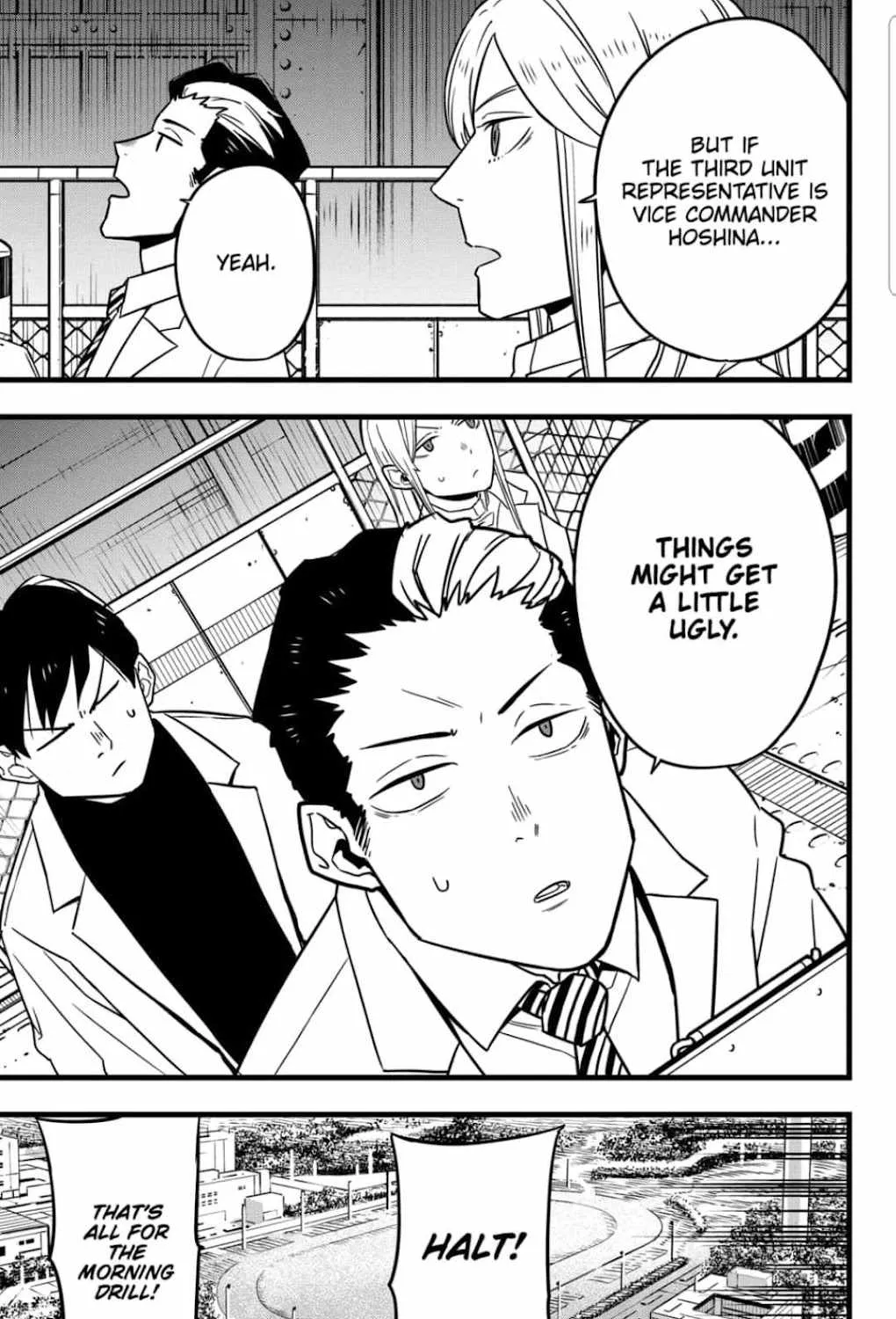 Read Kaiju No. 8 chapter 57 image 4 on Lezhin