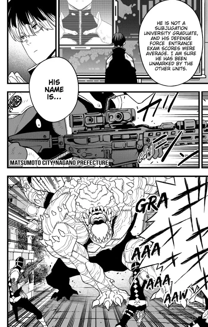 Read Kaiju No. 8 chapter 58 image 11 on Lezhin