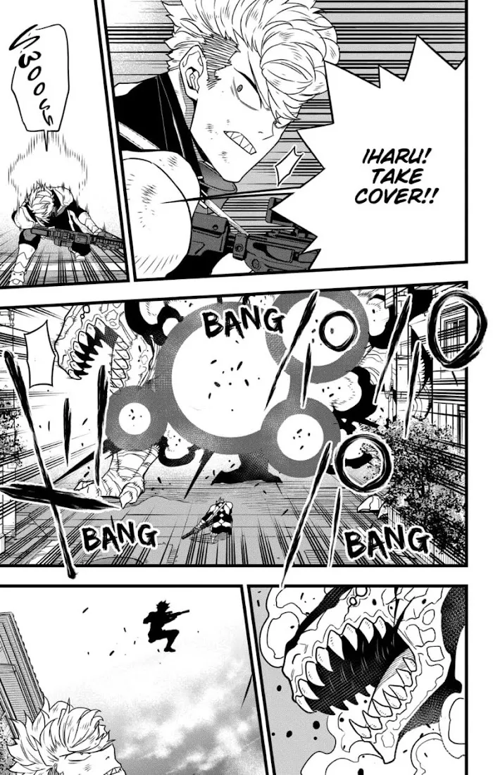 Read Kaiju No. 8 chapter 58 image 12 on Lezhin