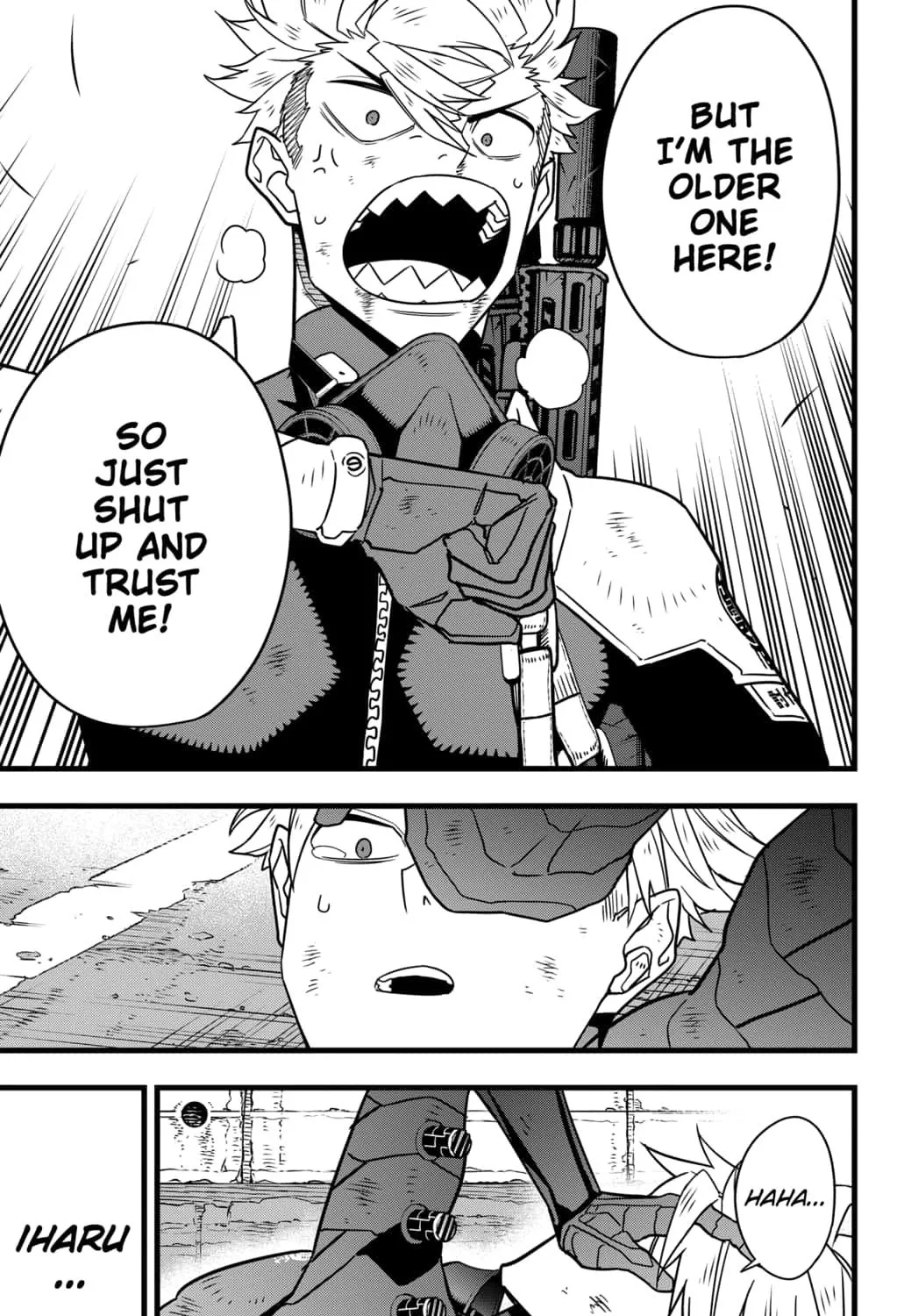 Read Kaiju No. 8 chapter 63 image 12 on Lezhin