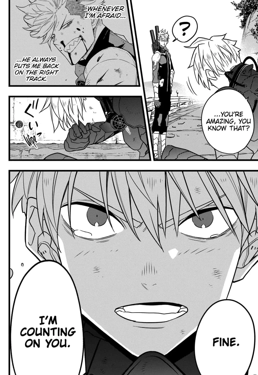 Read Kaiju No. 8 chapter 63 image 14 on Lezhin