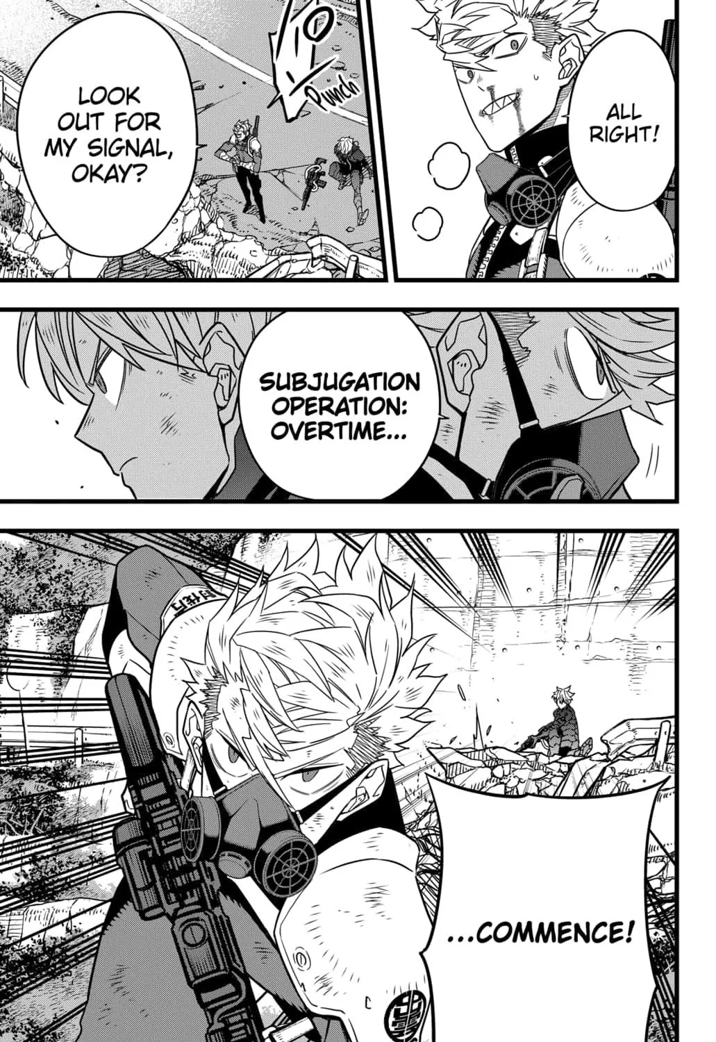 Read Kaiju No. 8 chapter 63 image 16 on Lezhin