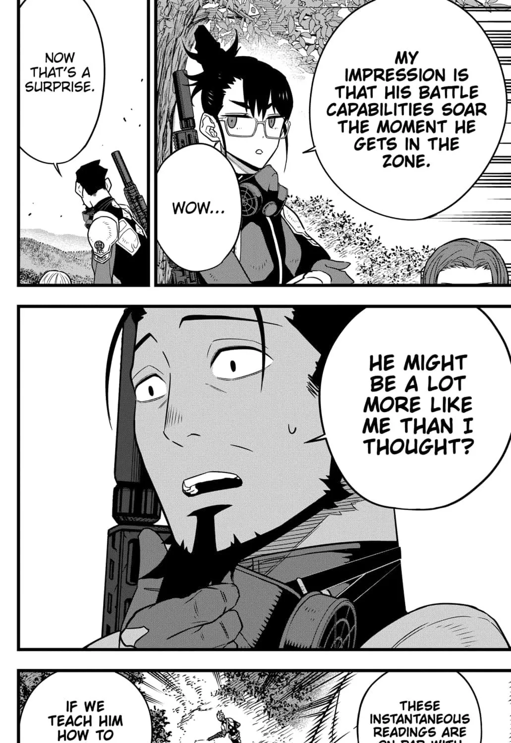 Read Kaiju No. 8 chapter 63 image 26 on Lezhin