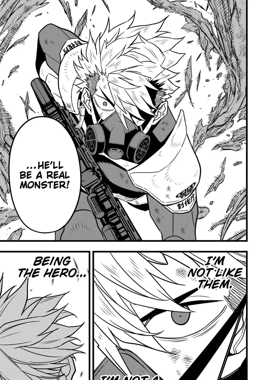 Read Kaiju No. 8 chapter 63 image 28 on Lezhin