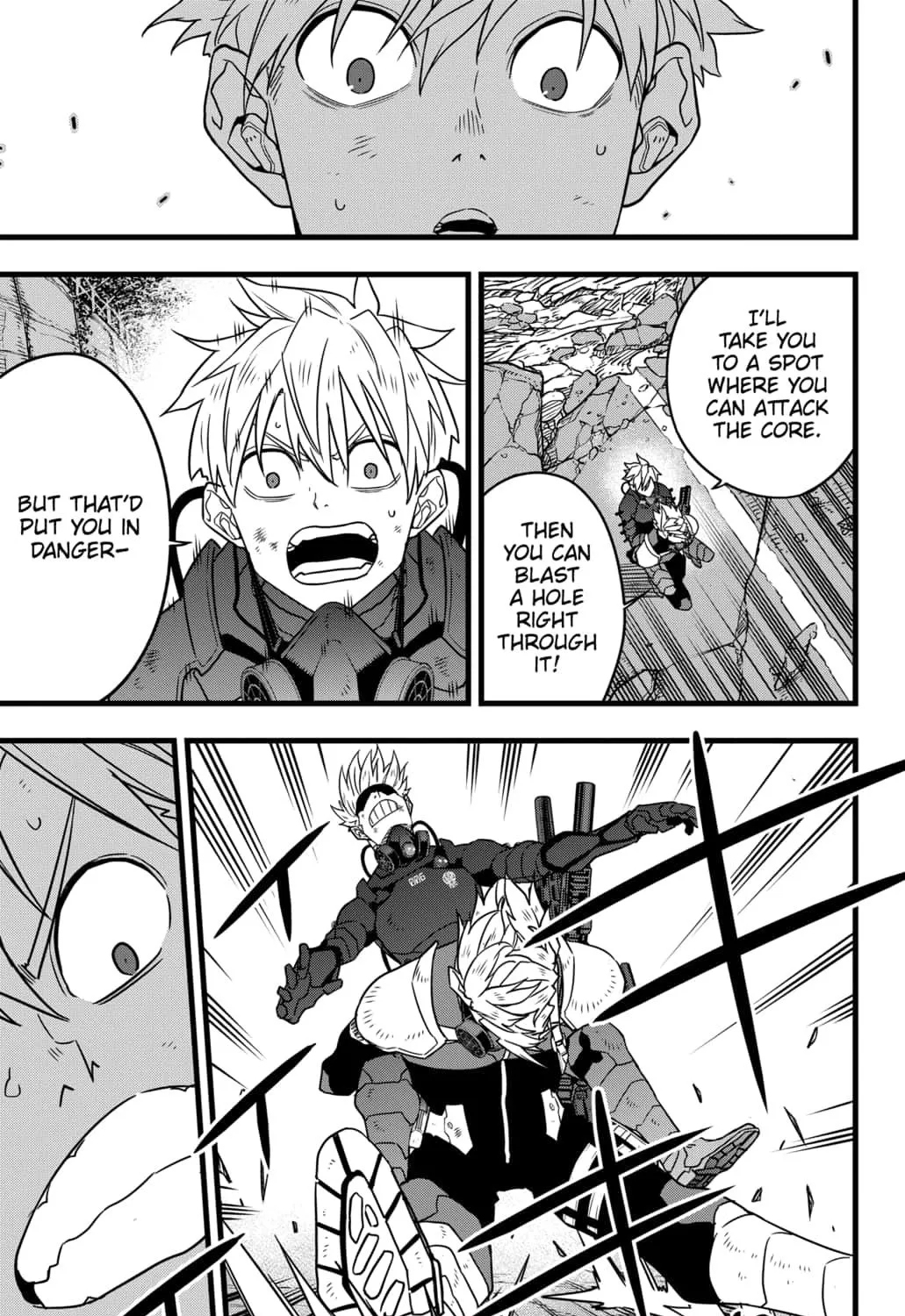 Read Kaiju No. 8 chapter 63 image 8 on Lezhin