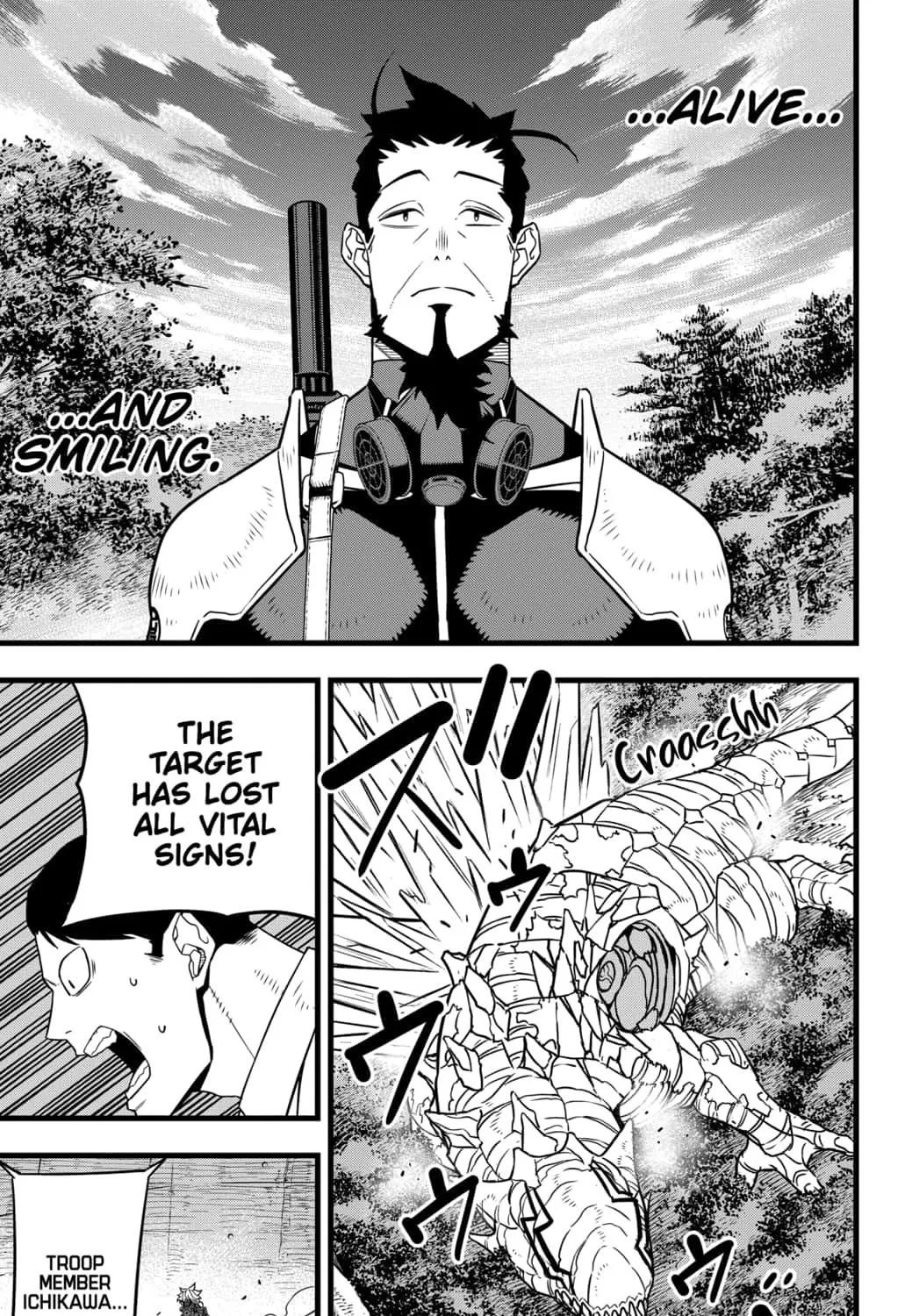 Read Kaiju No. 8 chapter 64 image 12 on Lezhin