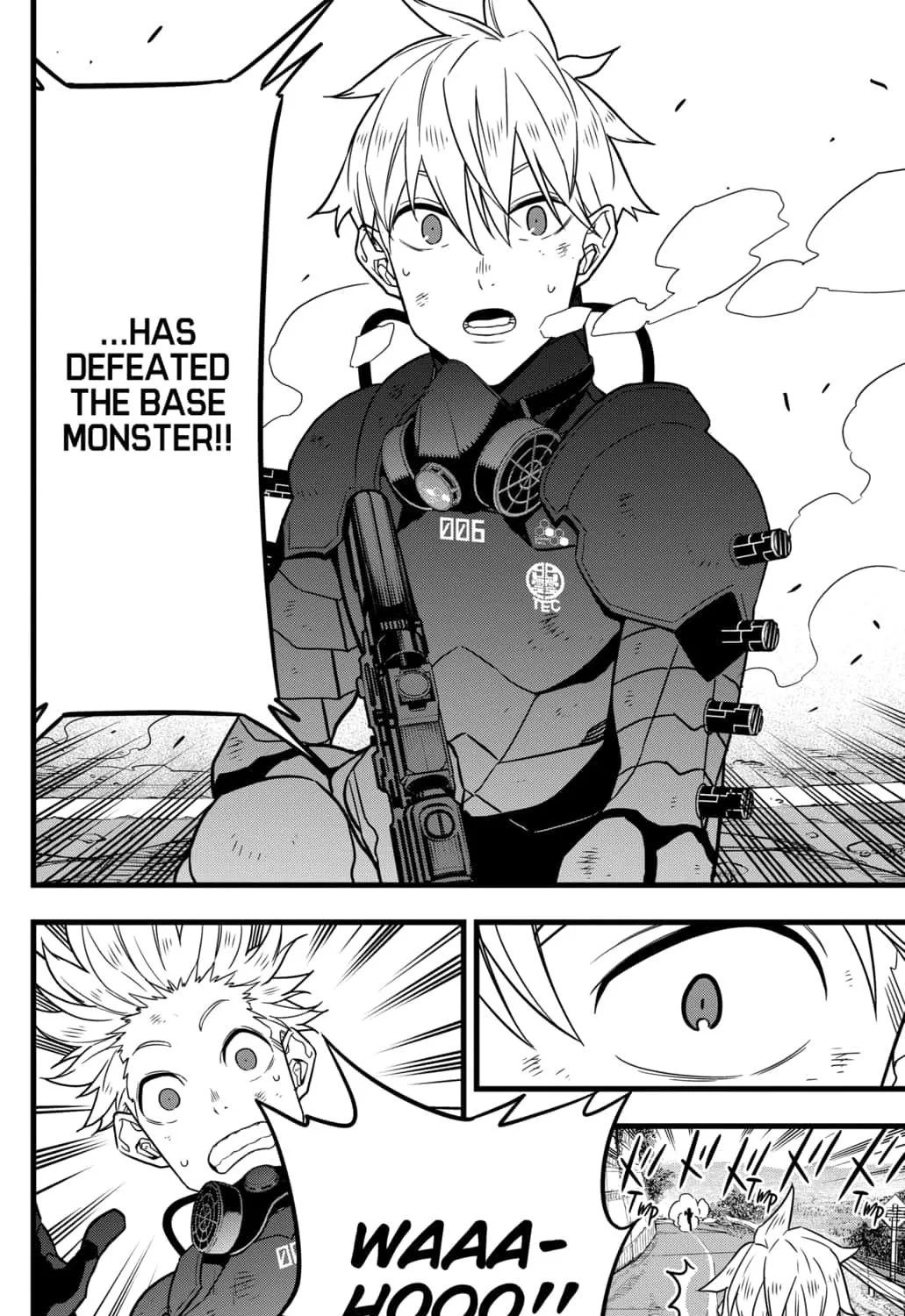 Read Kaiju No. 8 chapter 64 image 14 on Lezhin
