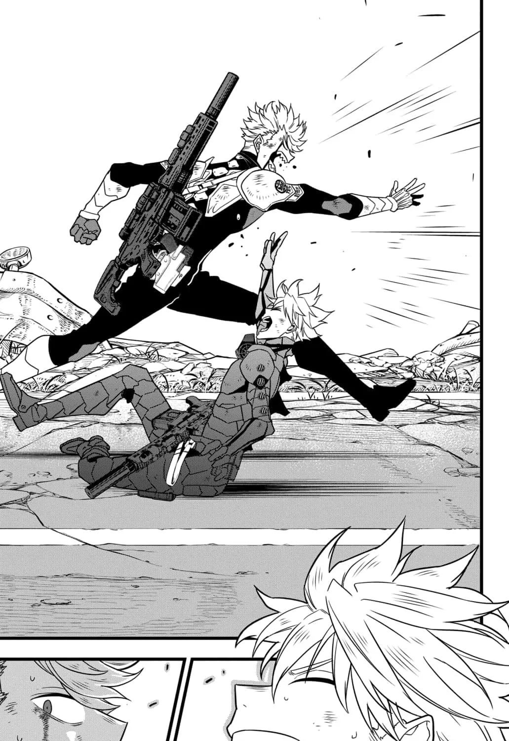 Read Kaiju No. 8 chapter 64 image 18 on Lezhin