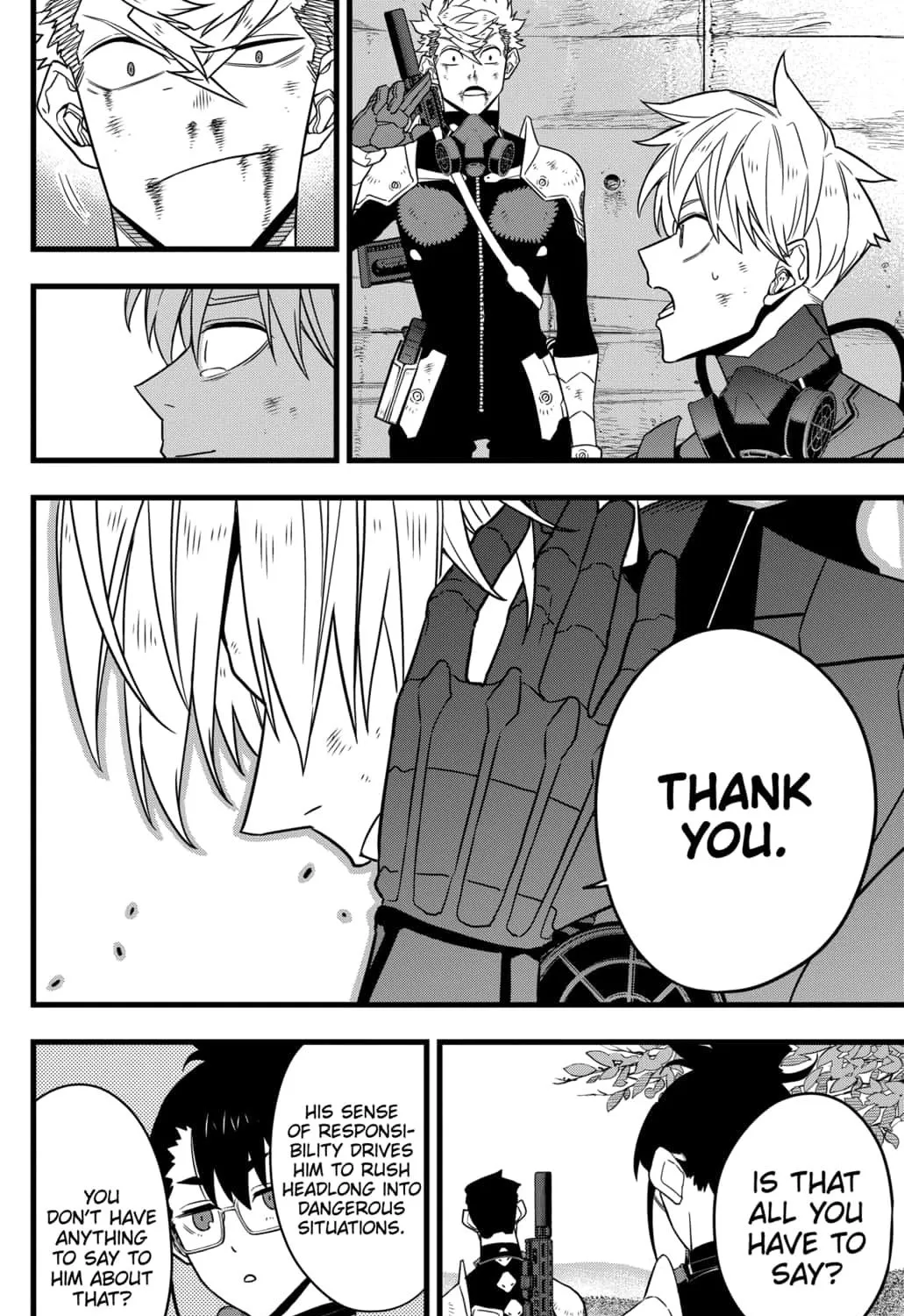 Read Kaiju No. 8 chapter 64 image 26 on Lezhin