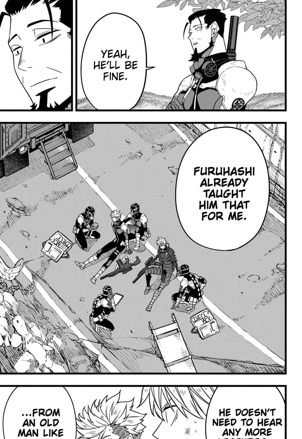 Read Kaiju No. 8 chapter 64 image 28 on Lezhin