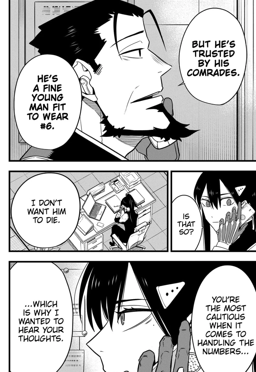 Read Kaiju No. 8 chapter 64 image 34 on Lezhin