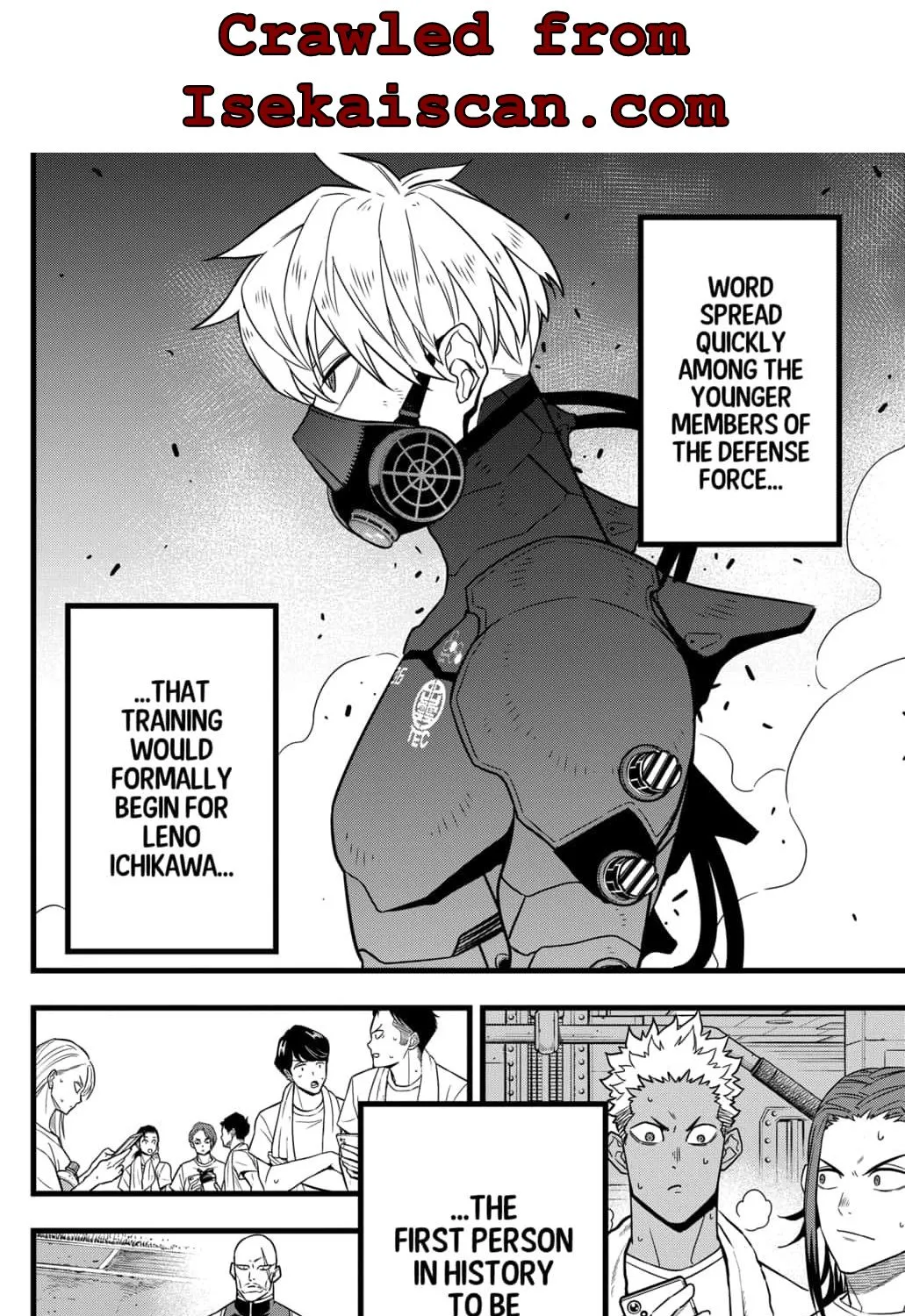 Read Kaiju No. 8 chapter 65 image 2 on Lezhin