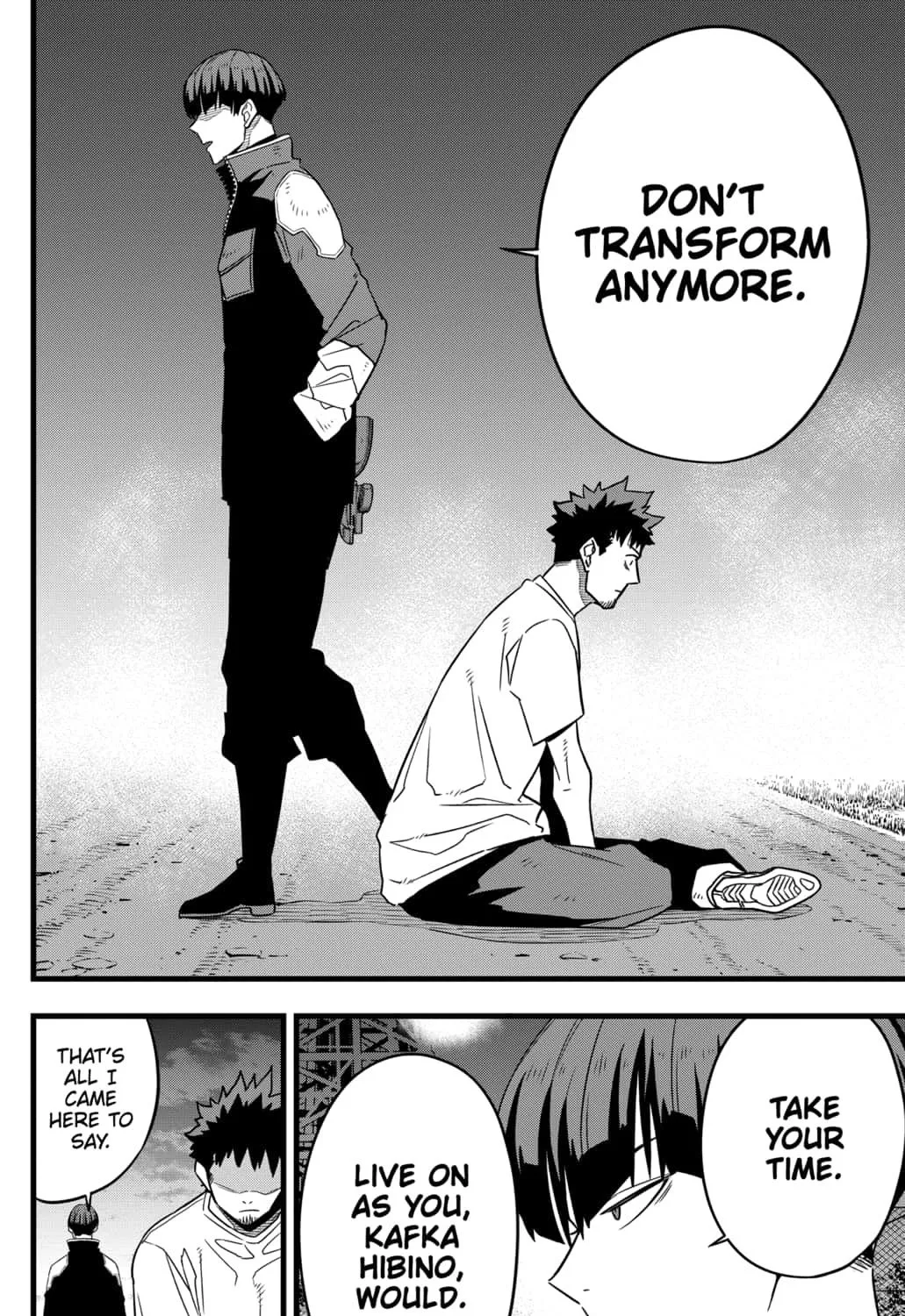 Read Kaiju No. 8 chapter 65 image 32 on Lezhin