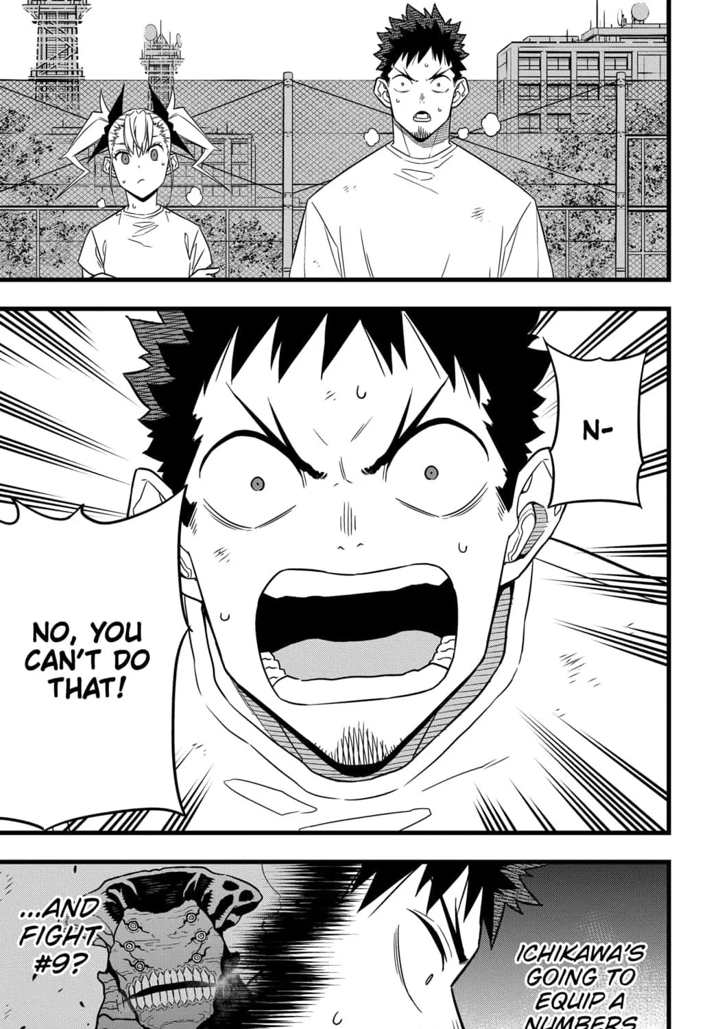 Read Kaiju No. 8 chapter 65 image 4 on Lezhin