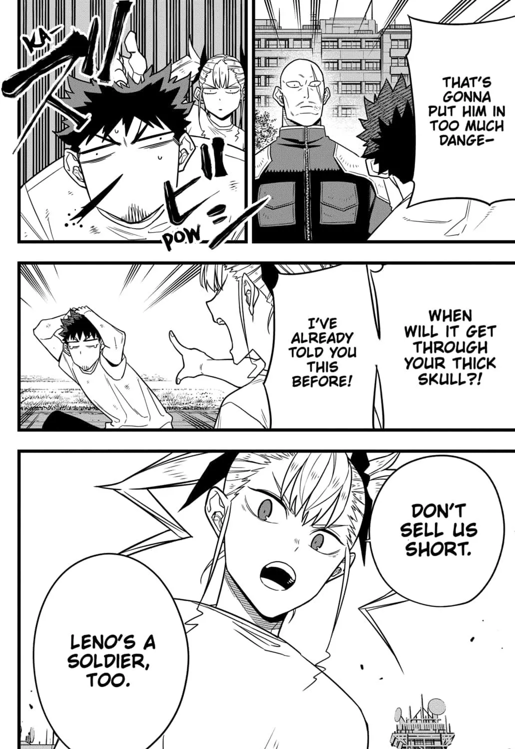 Read Kaiju No. 8 chapter 65 image 6 on Lezhin