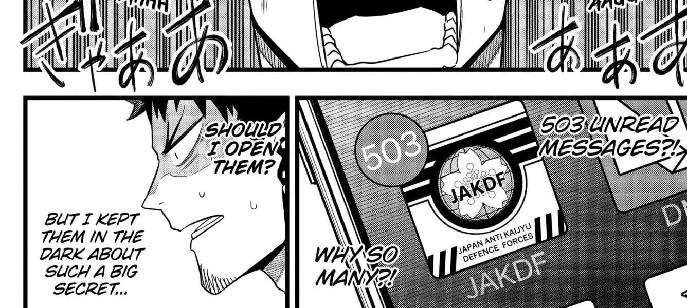 Read Kaiju No. 8 chapter 67 image 15 on Lezhin