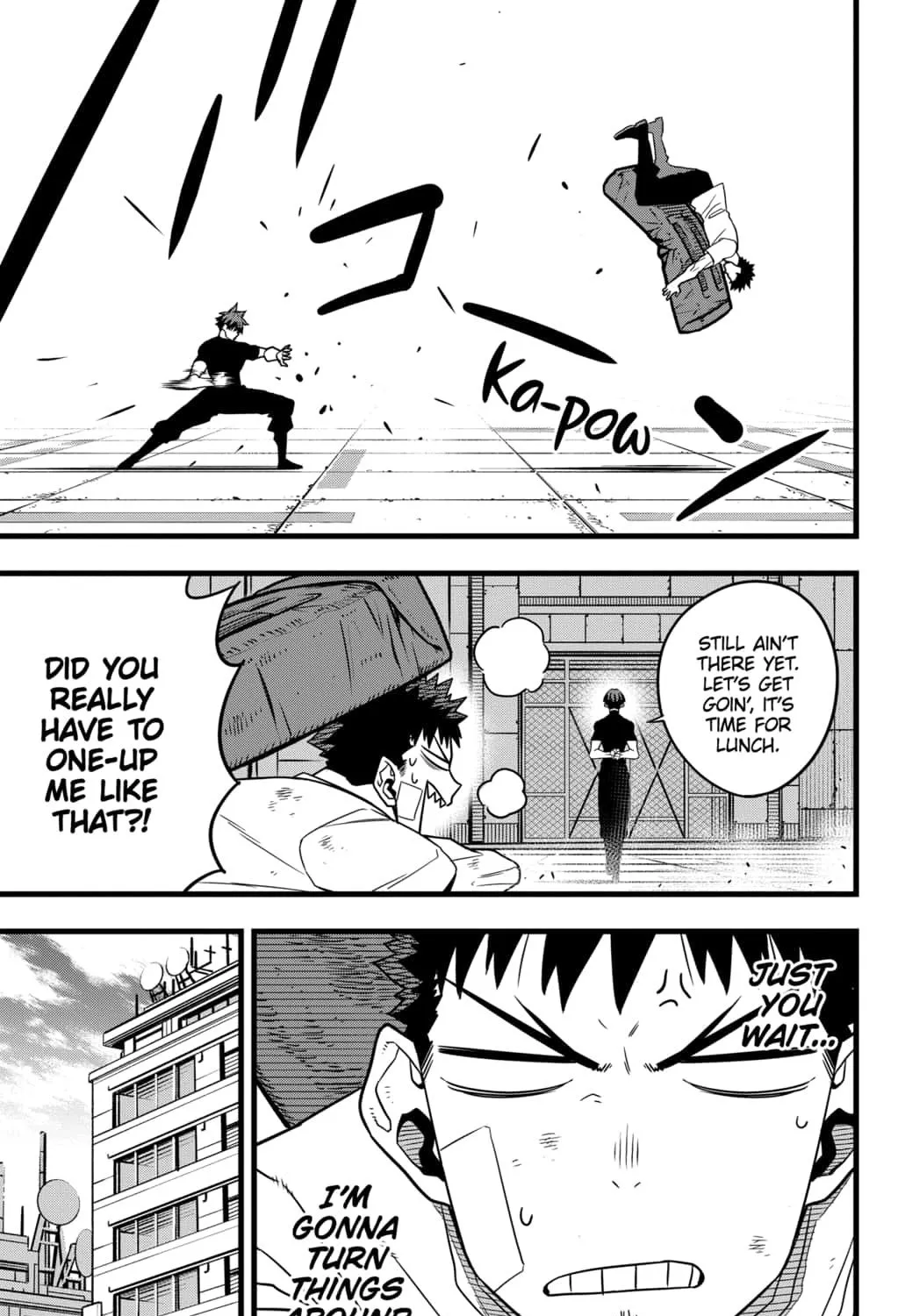 Read Kaiju No. 8 chapter 69 image 14 on Lezhin