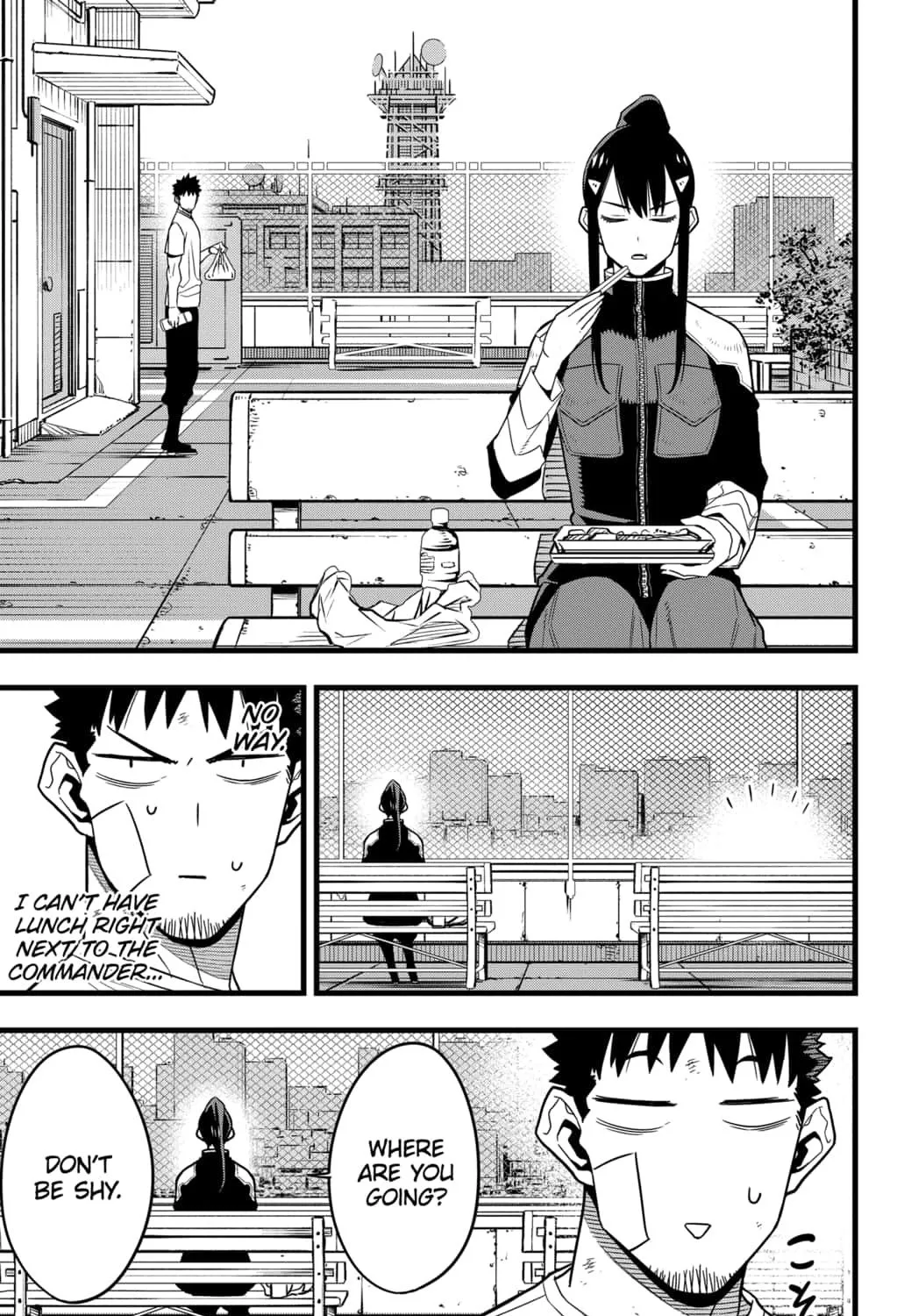 Read Kaiju No. 8 chapter 69 image 18 on Lezhin