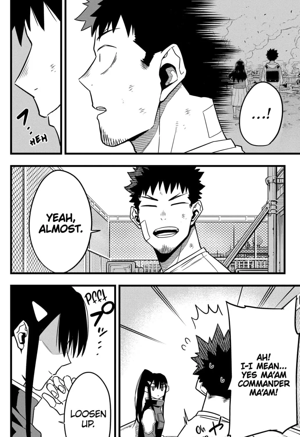Read Kaiju No. 8 chapter 69 image 26 on Lezhin