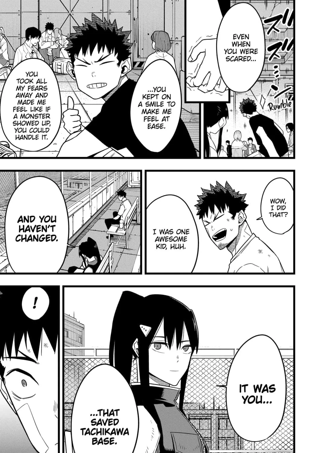 Read Kaiju No. 8 chapter 69 image 32 on Lezhin