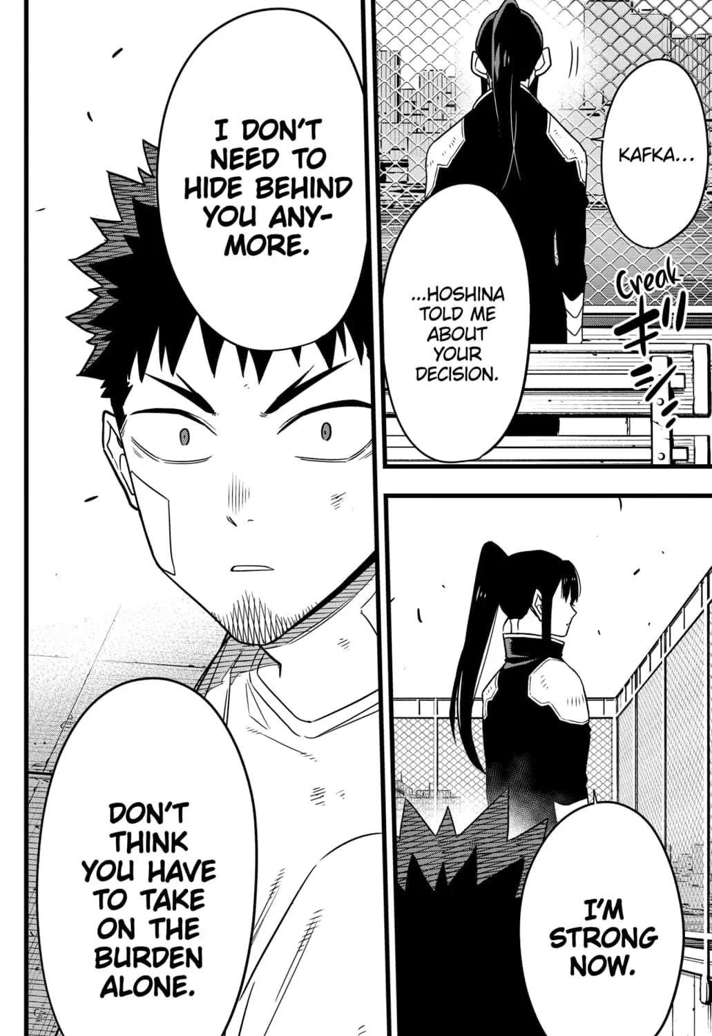 Read Kaiju No. 8 chapter 69 image 34 on Lezhin
