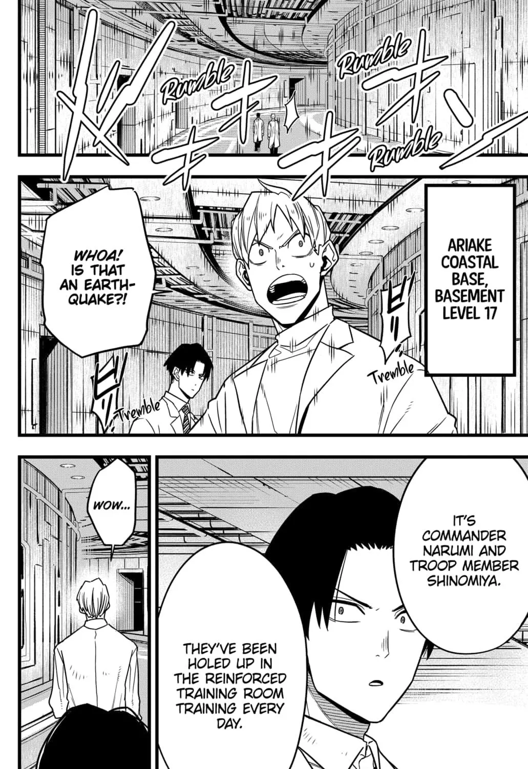 Read Kaiju No. 8 chapter 69 image 4 on Lezhin