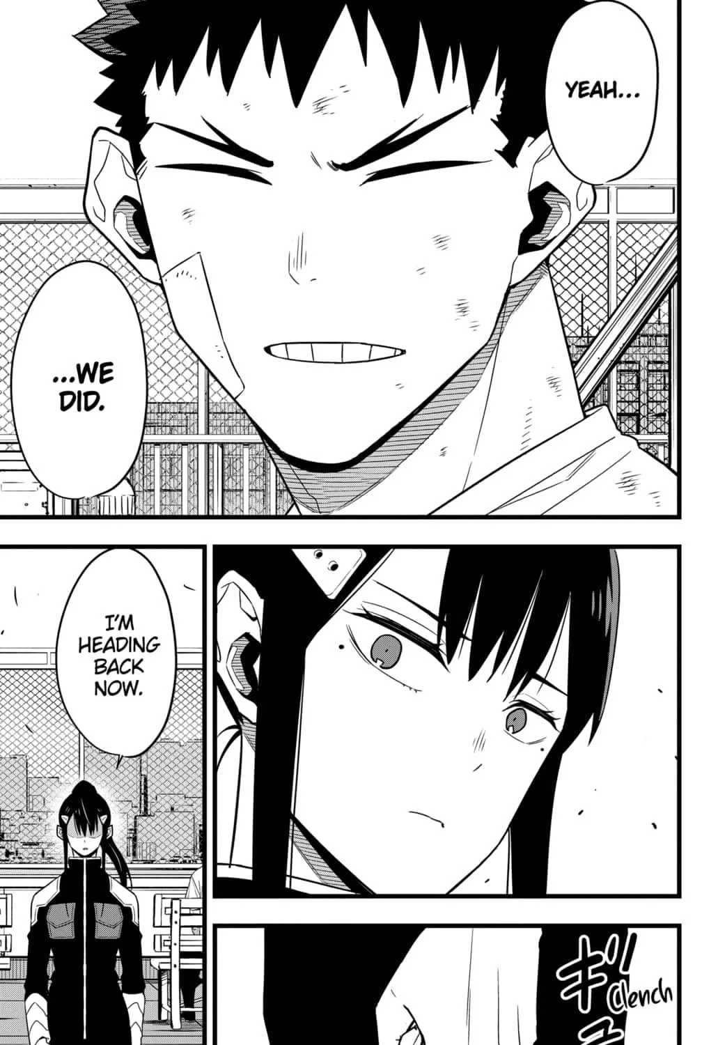 Read Kaiju No. 8 chapter 69 image 40 on Lezhin