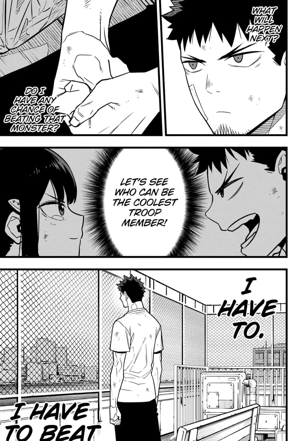 Read Kaiju No. 8 chapter 69 image 44 on Lezhin