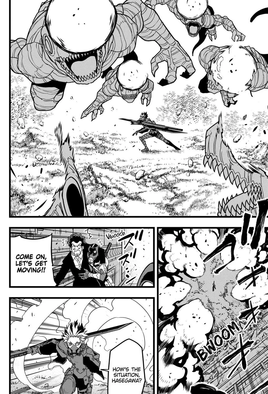 Read Kaiju No. 8 chapter 71 image 12 on Lezhin