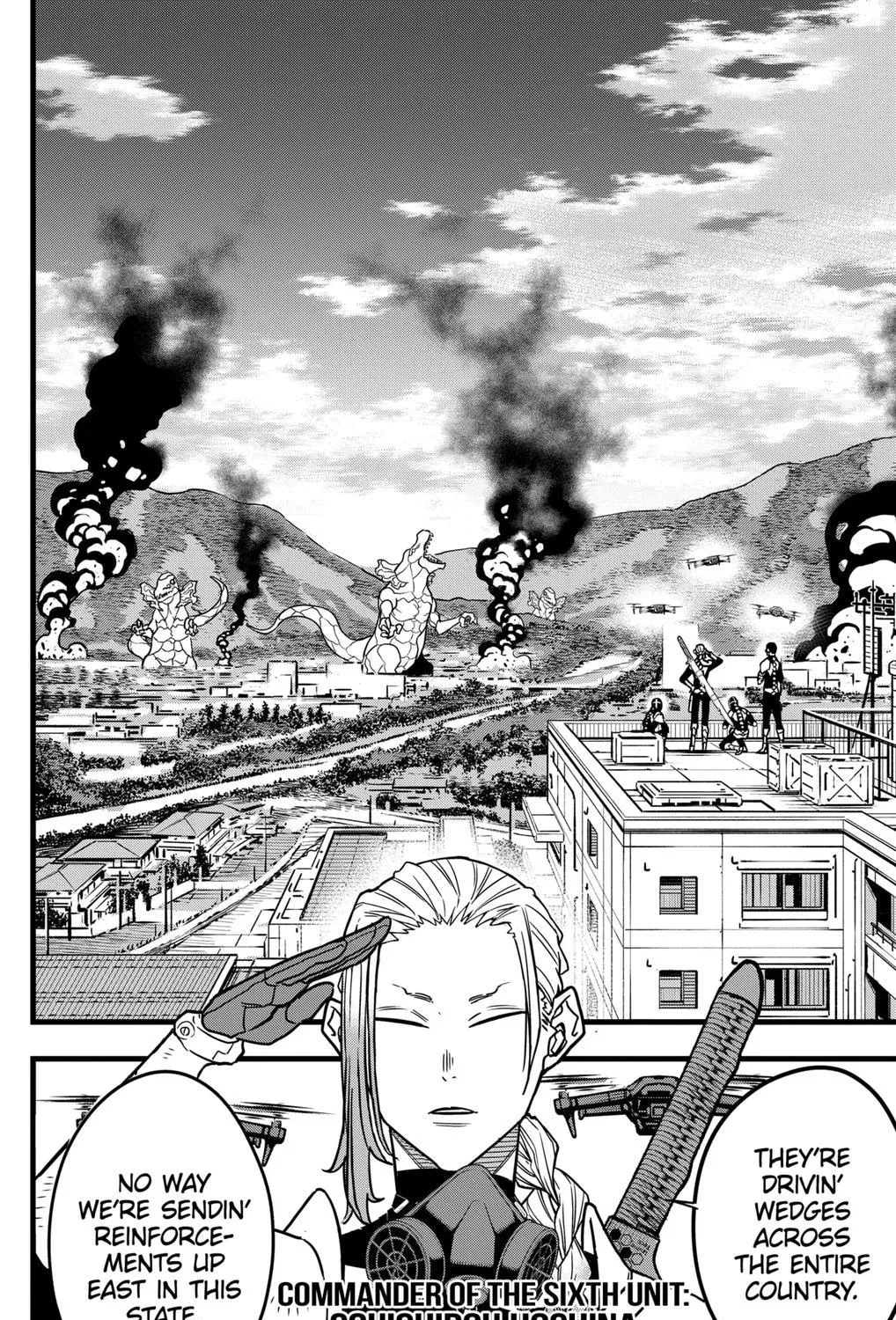 Read Kaiju No. 8 chapter 71 image 16 on Lezhin
