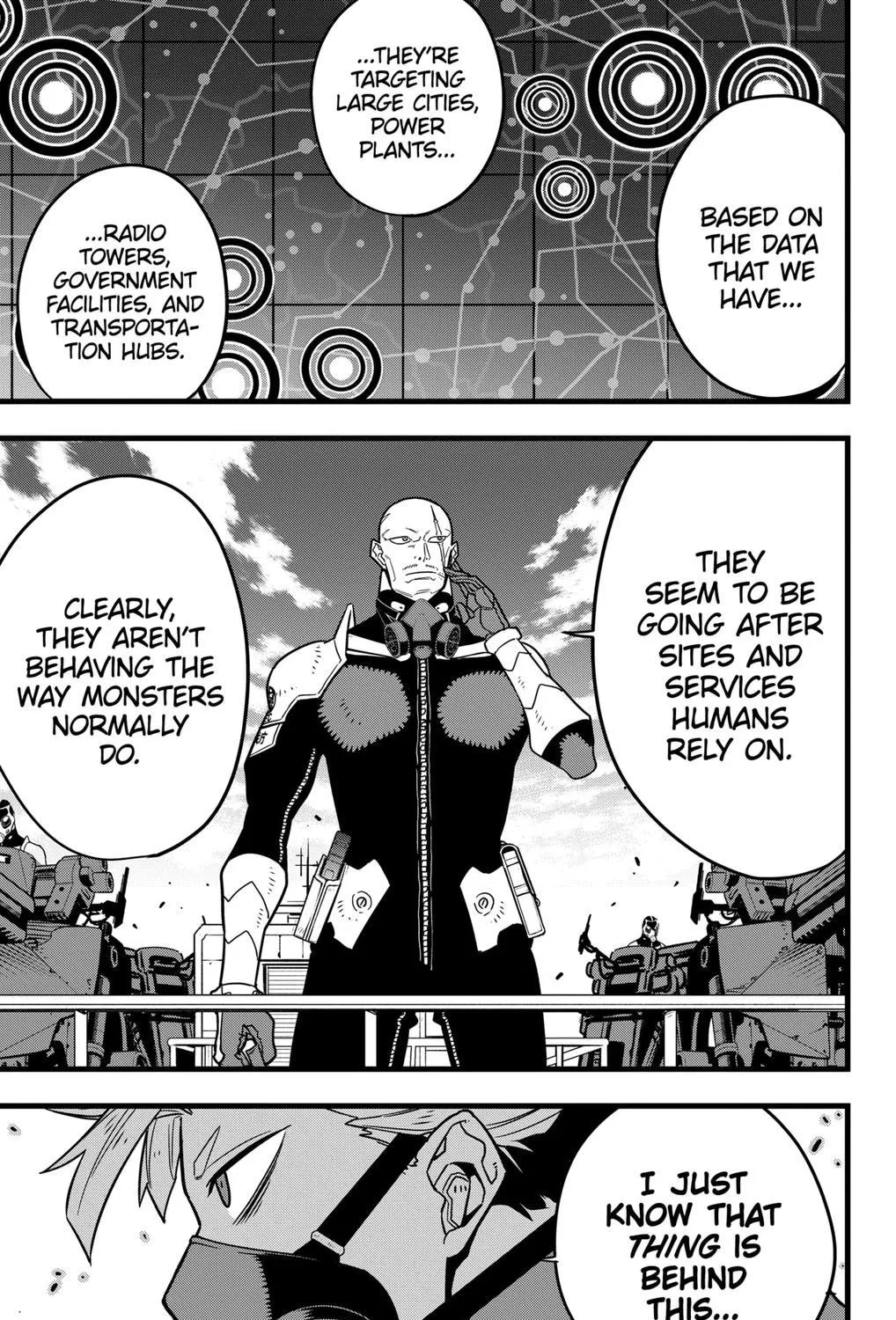 Read Kaiju No. 8 chapter 71 image 18 on Lezhin