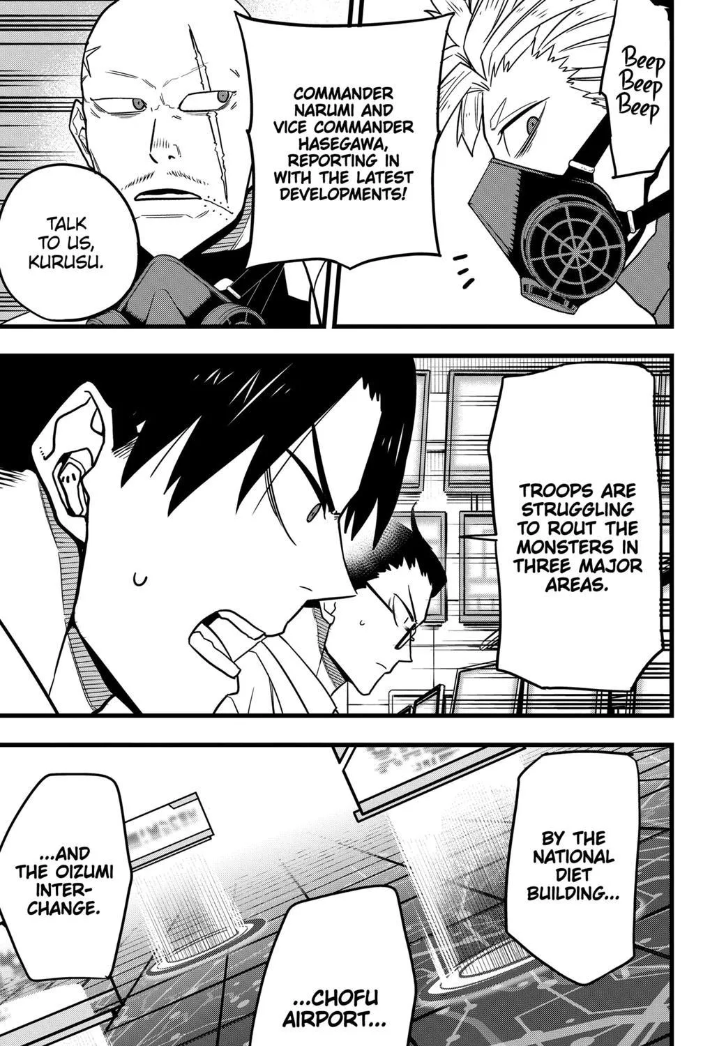 Read Kaiju No. 8 chapter 71 image 22 on Lezhin