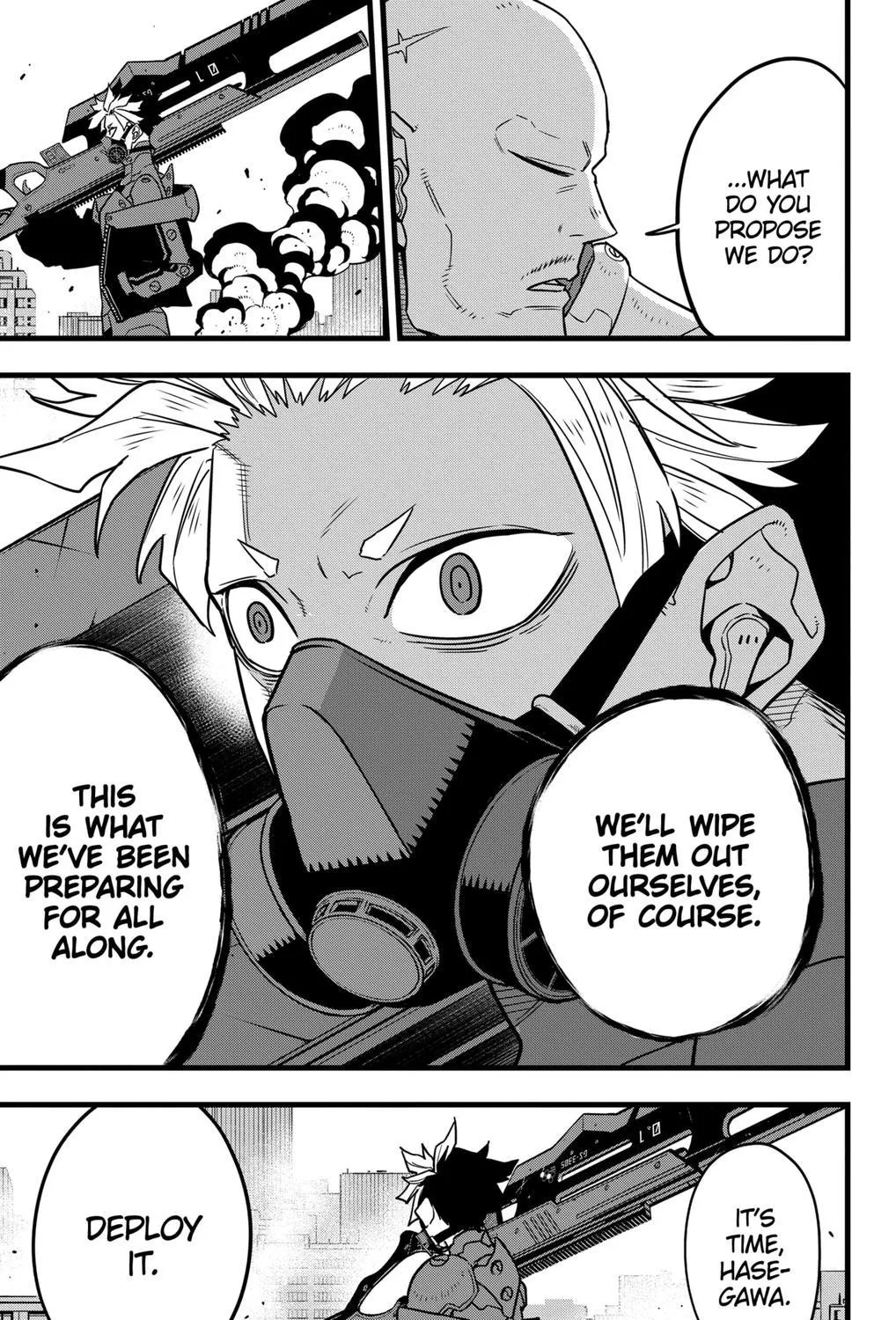 Read Kaiju No. 8 chapter 71 image 26 on Lezhin