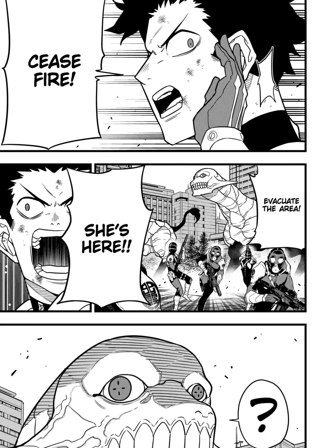 Read Kaiju No. 8 chapter 72 image 12 on Lezhin