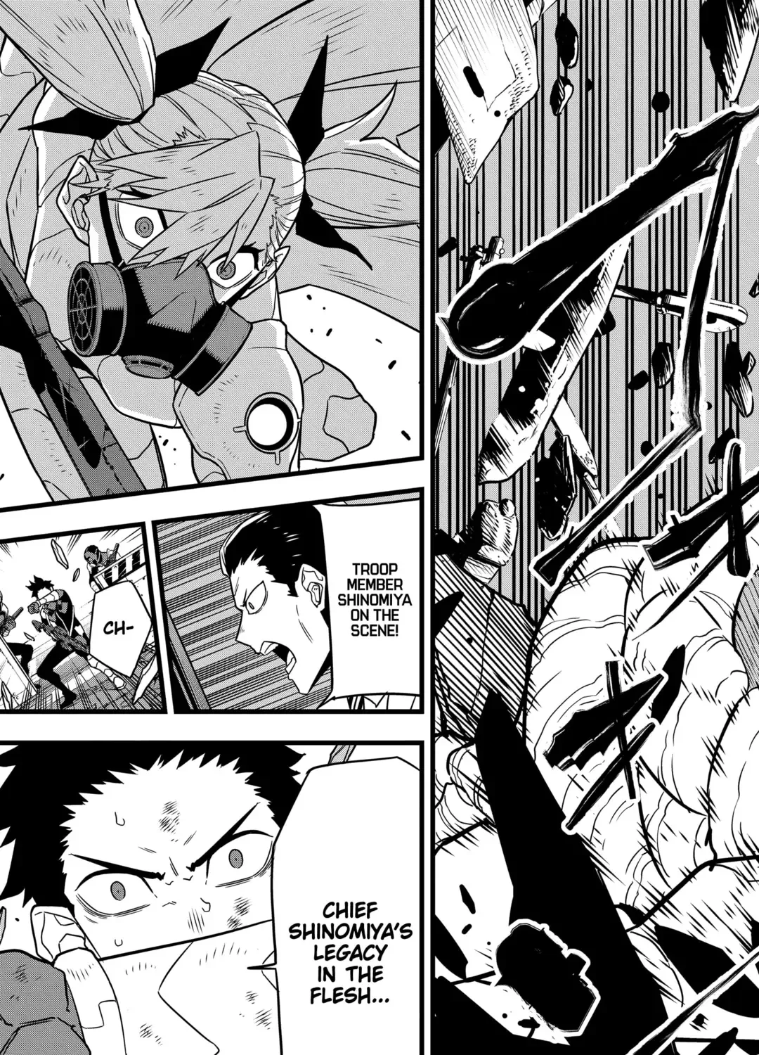 Read Kaiju No. 8 chapter 72 image 16 on Lezhin