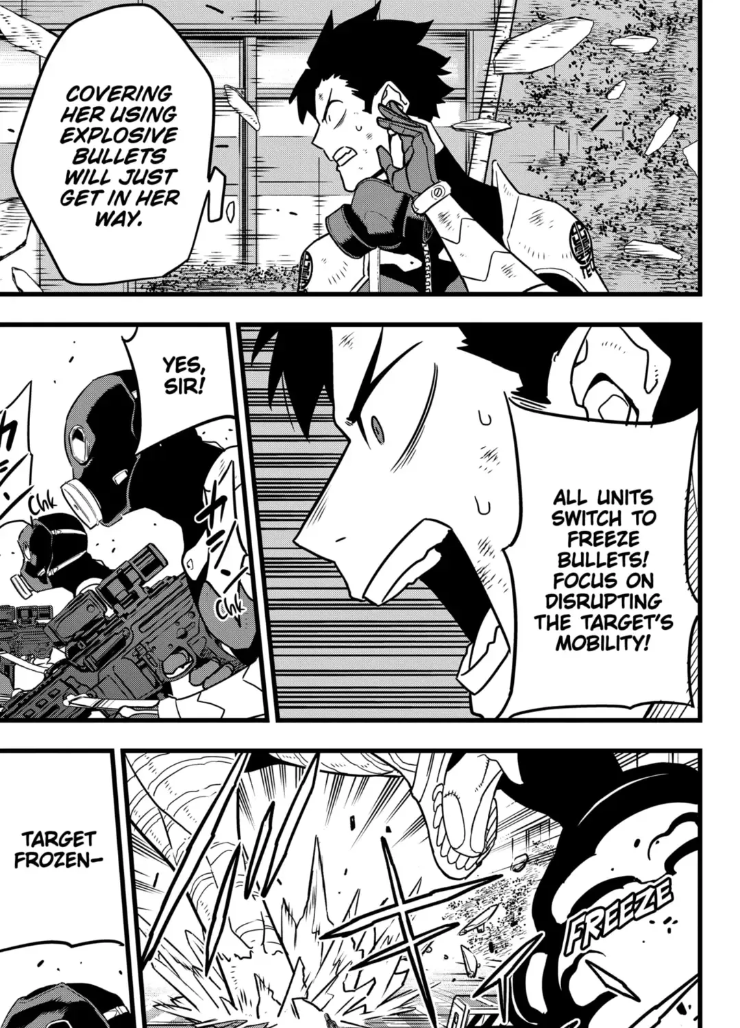 Read Kaiju No. 8 chapter 72 image 24 on Lezhin