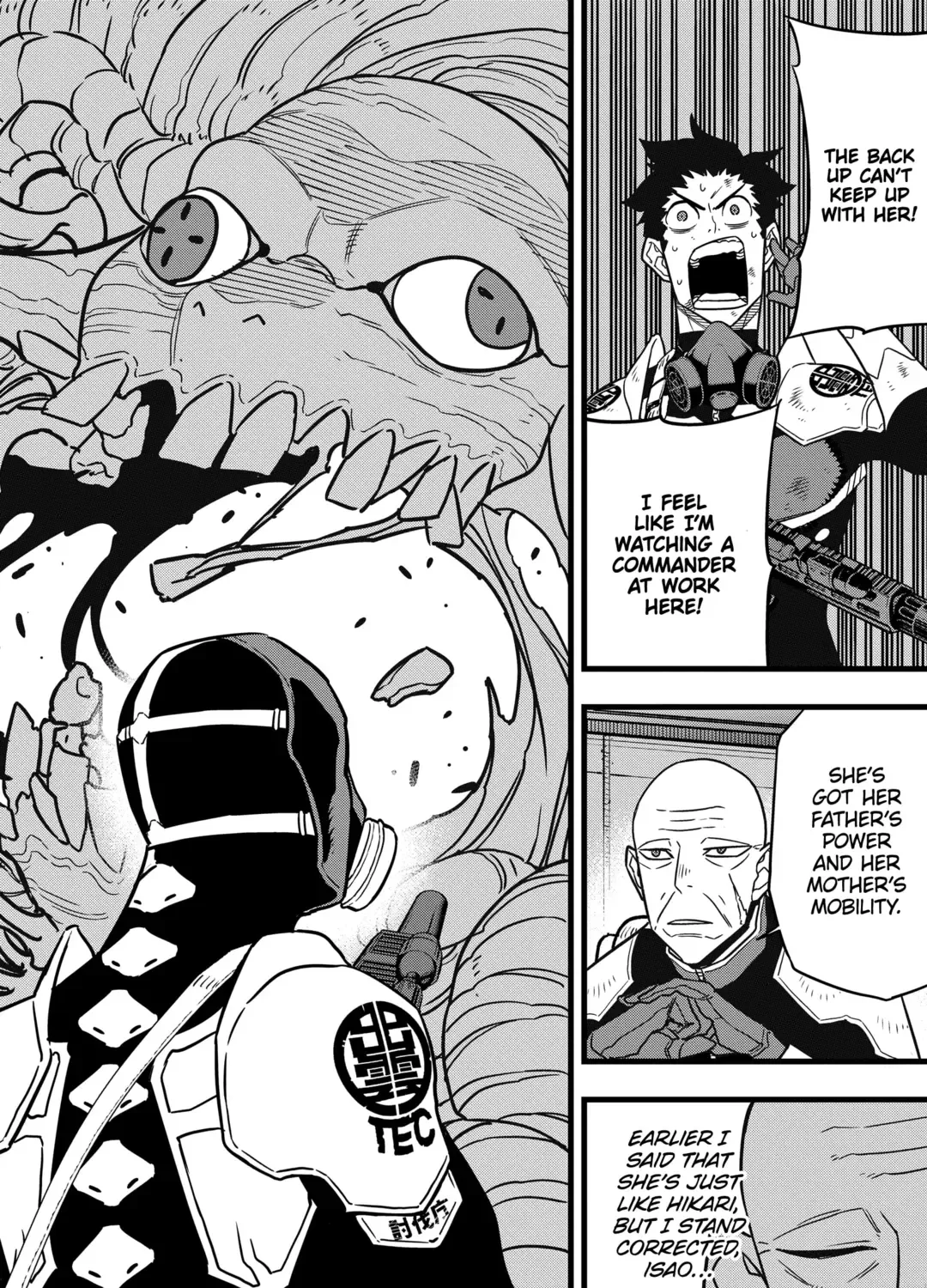 Read Kaiju No. 8 chapter 72 image 30 on Lezhin