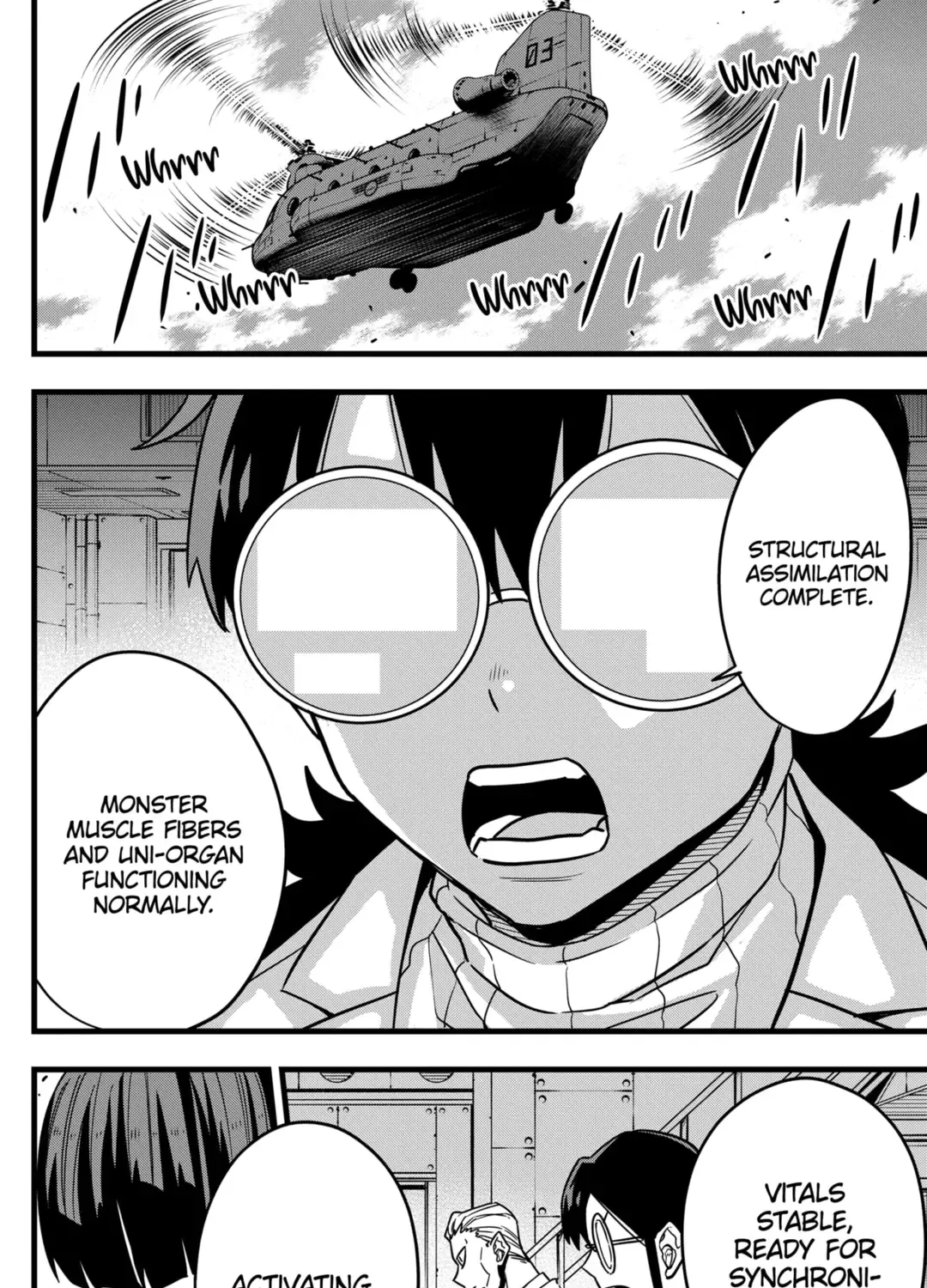 Read Kaiju No. 8 chapter 72 image 38 on Lezhin