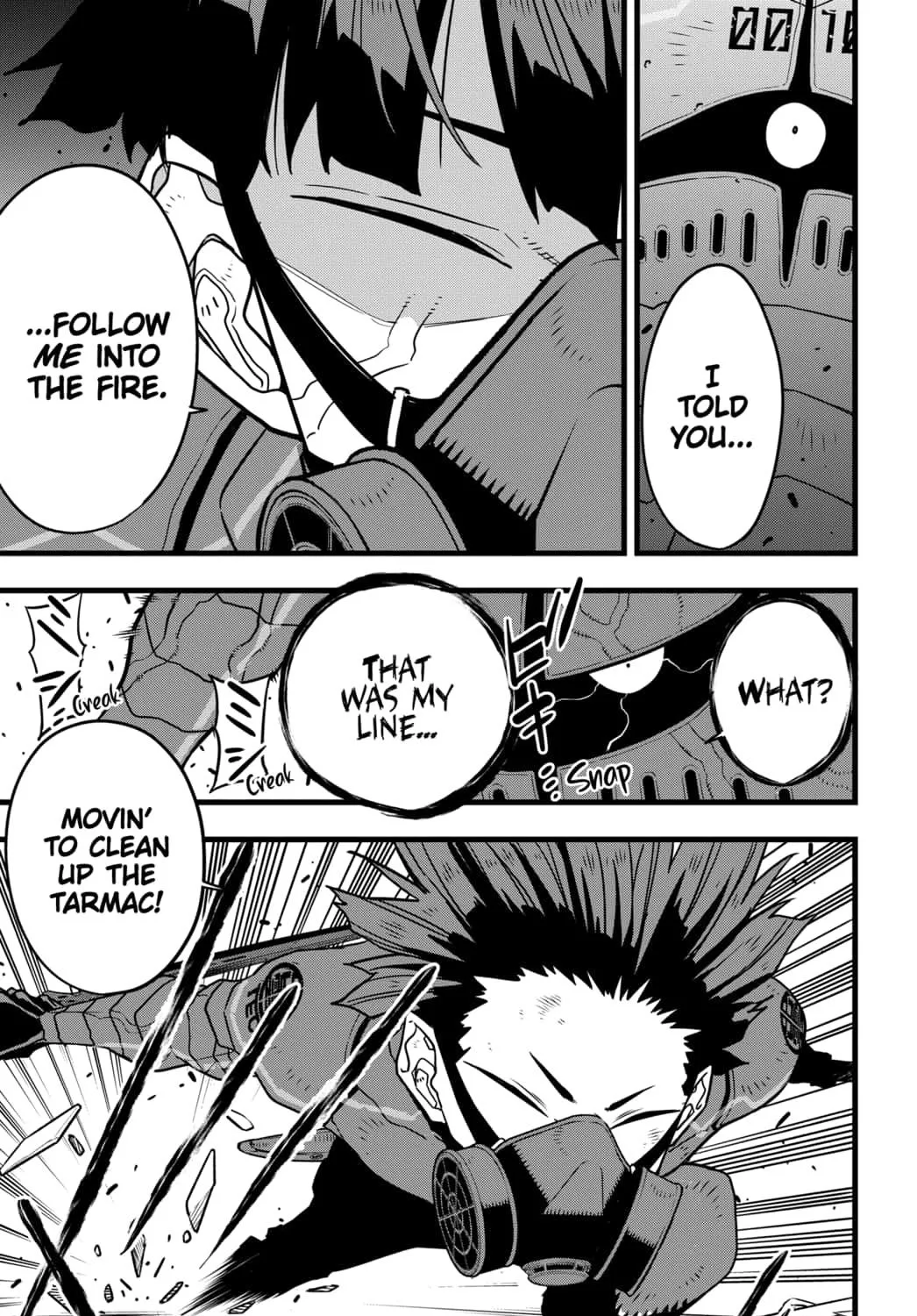 Read Kaiju No. 8 chapter 74 image 12 on Lezhin